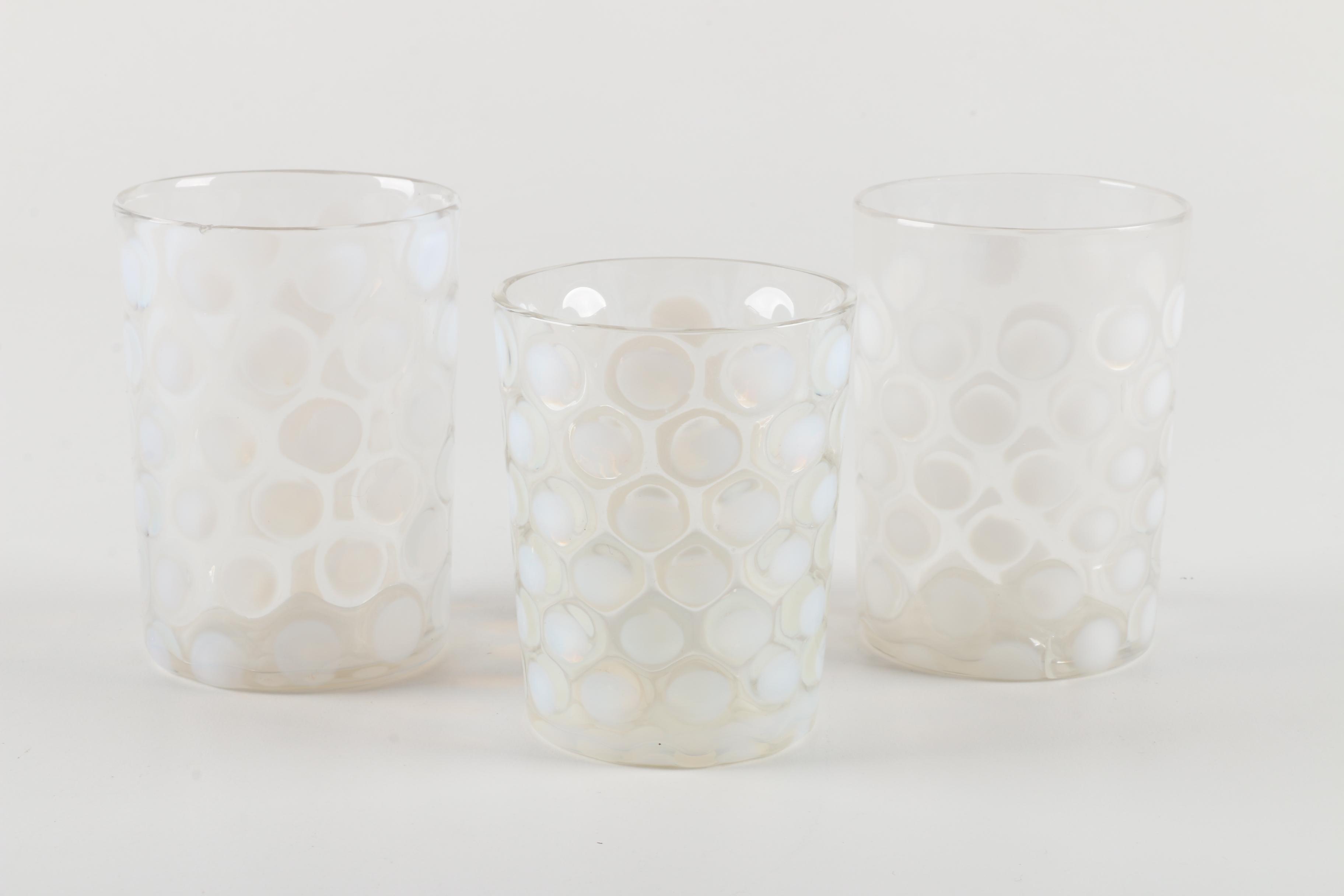 Mid-Century Juice Glasses