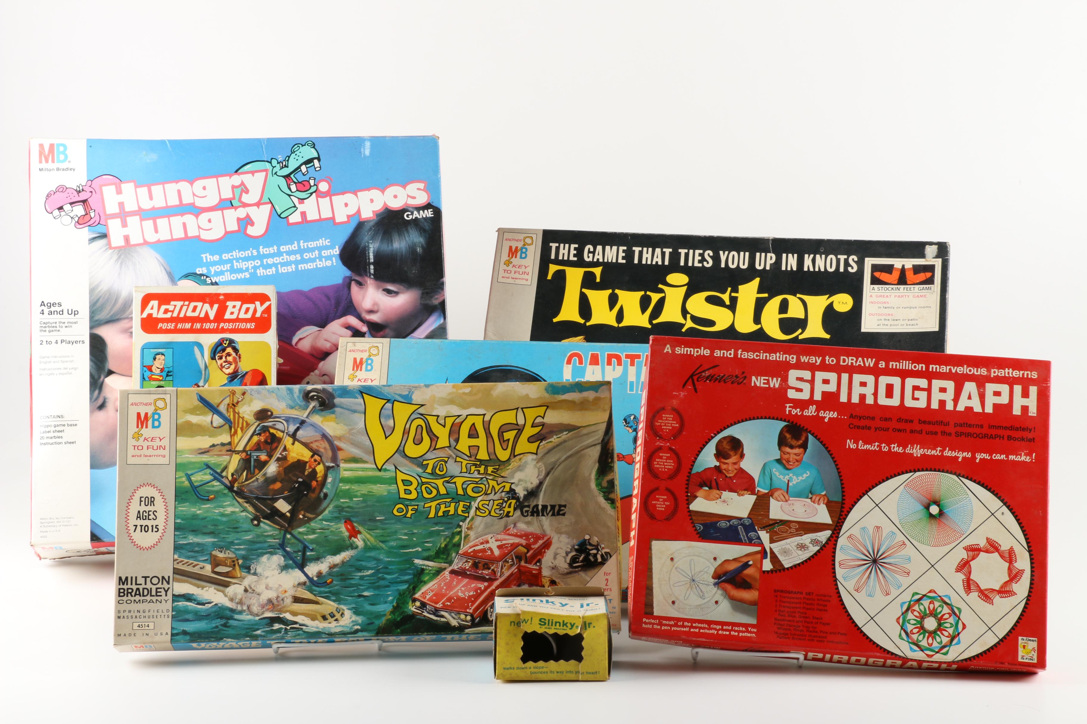 Collection of Board Games and Toys