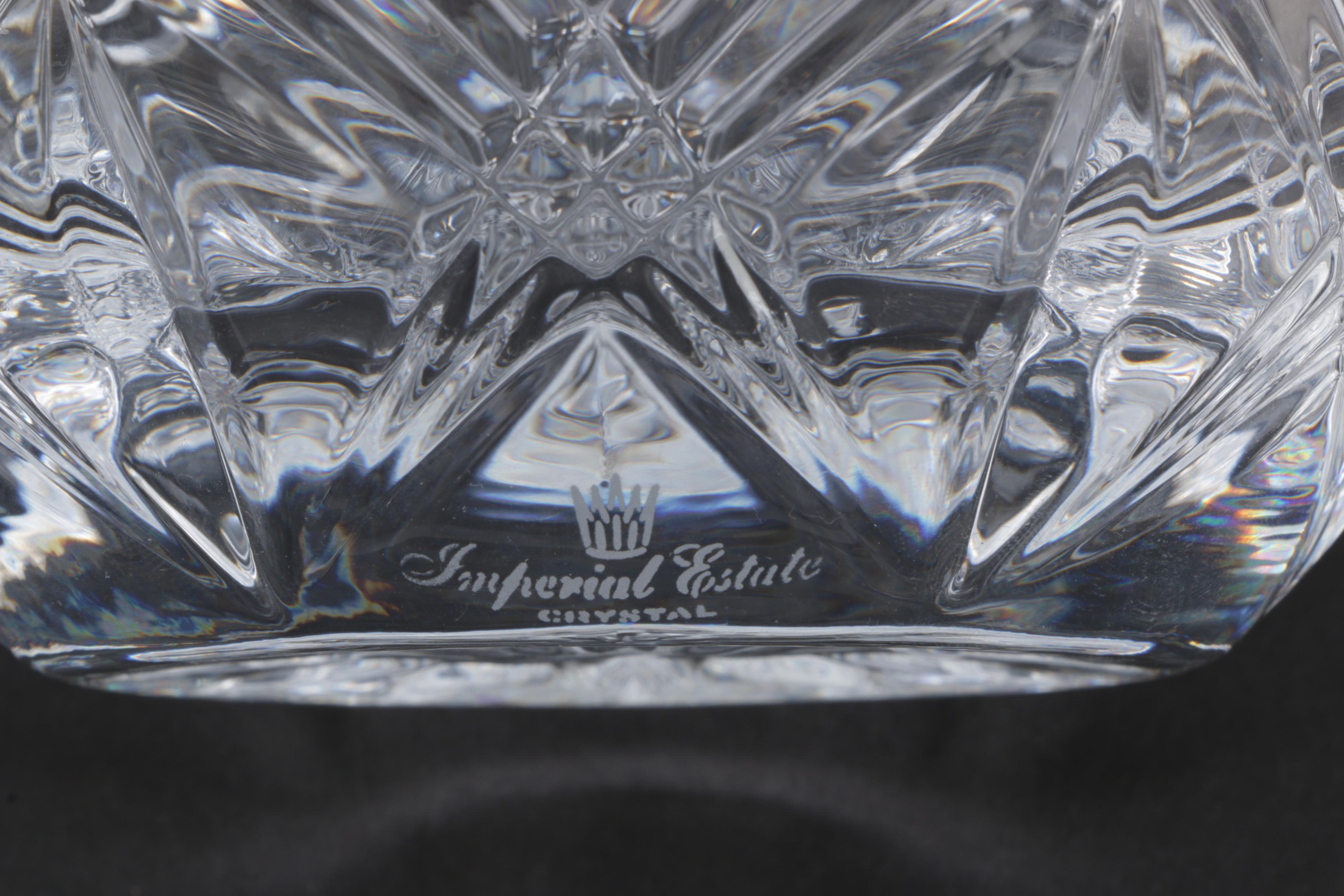 Imperial Estate Crystal Decanters