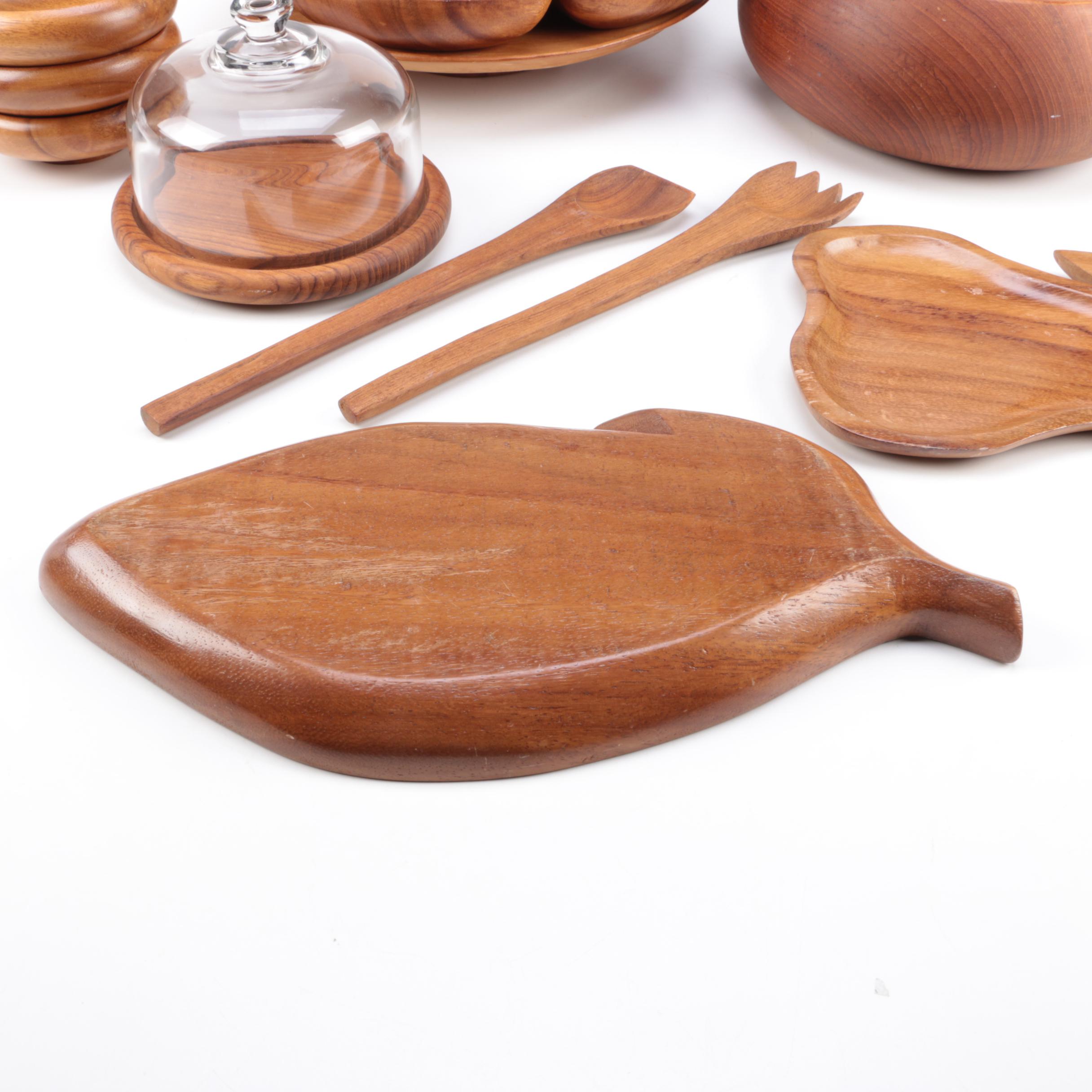 Goodwood Teak Wood by Julie Pomerantz Cheese Tray and More
