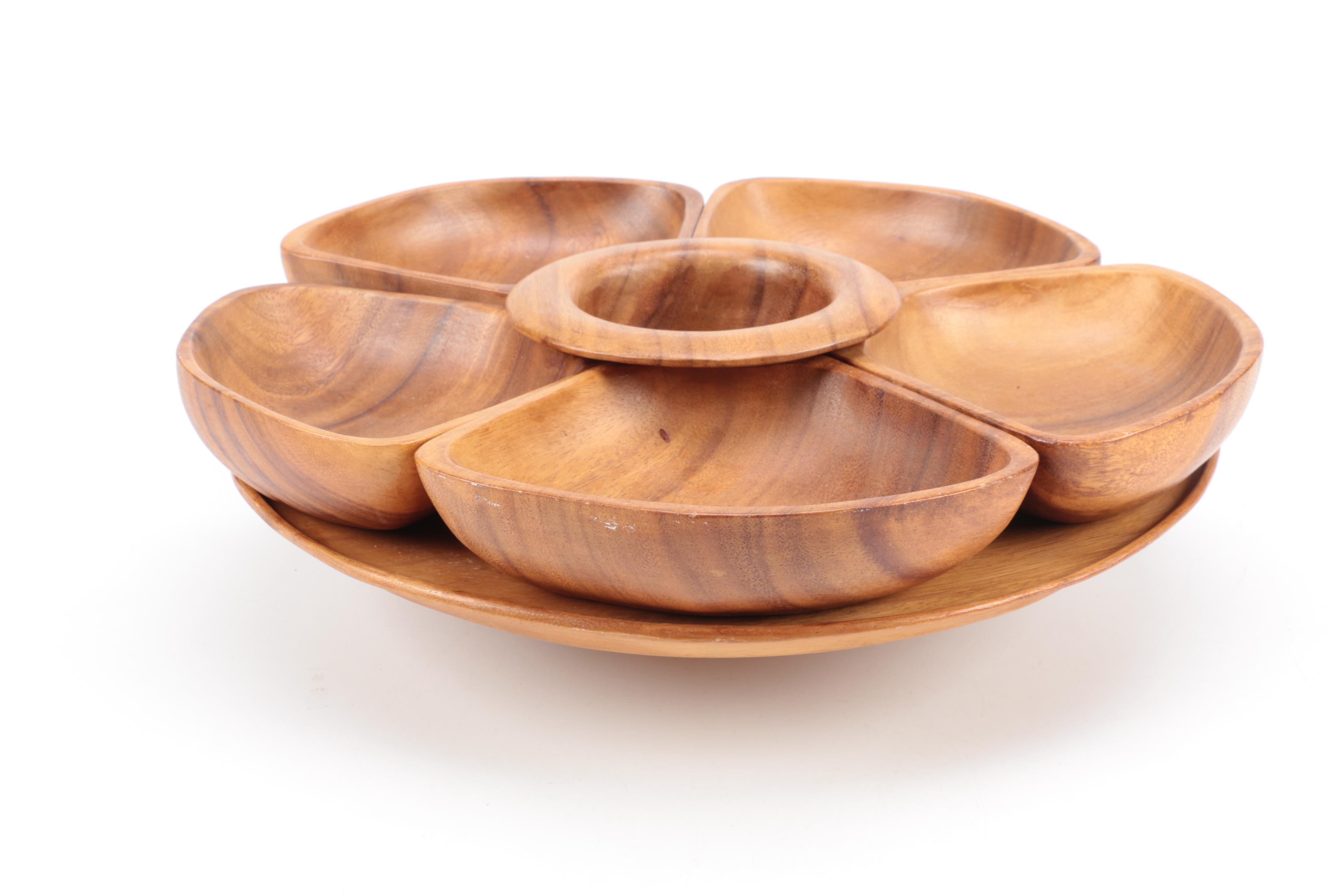 Goodwood Teak Wood by Julie Pomerantz Cheese Tray and More
