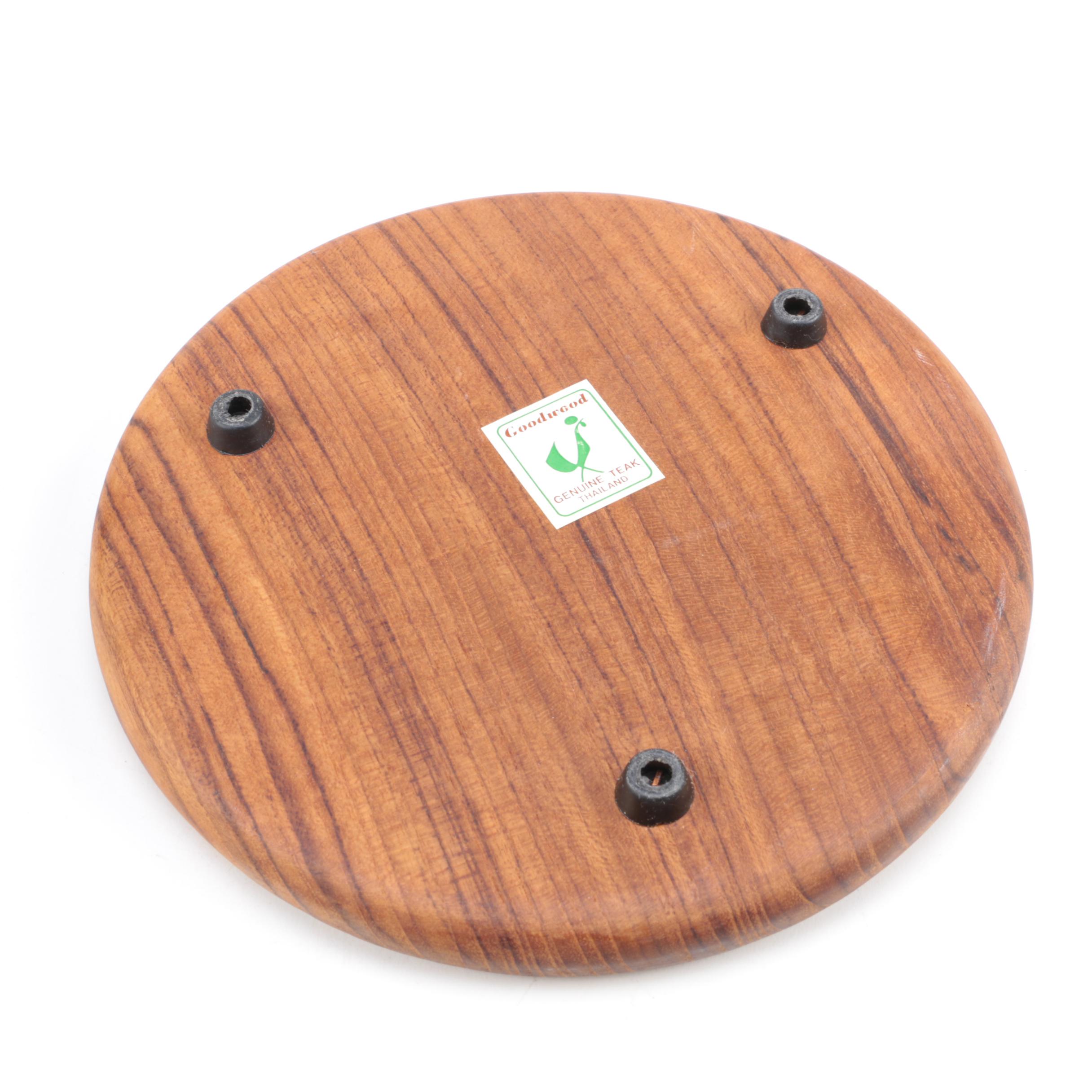 Goodwood Teak Wood by Julie Pomerantz Cheese Tray and More