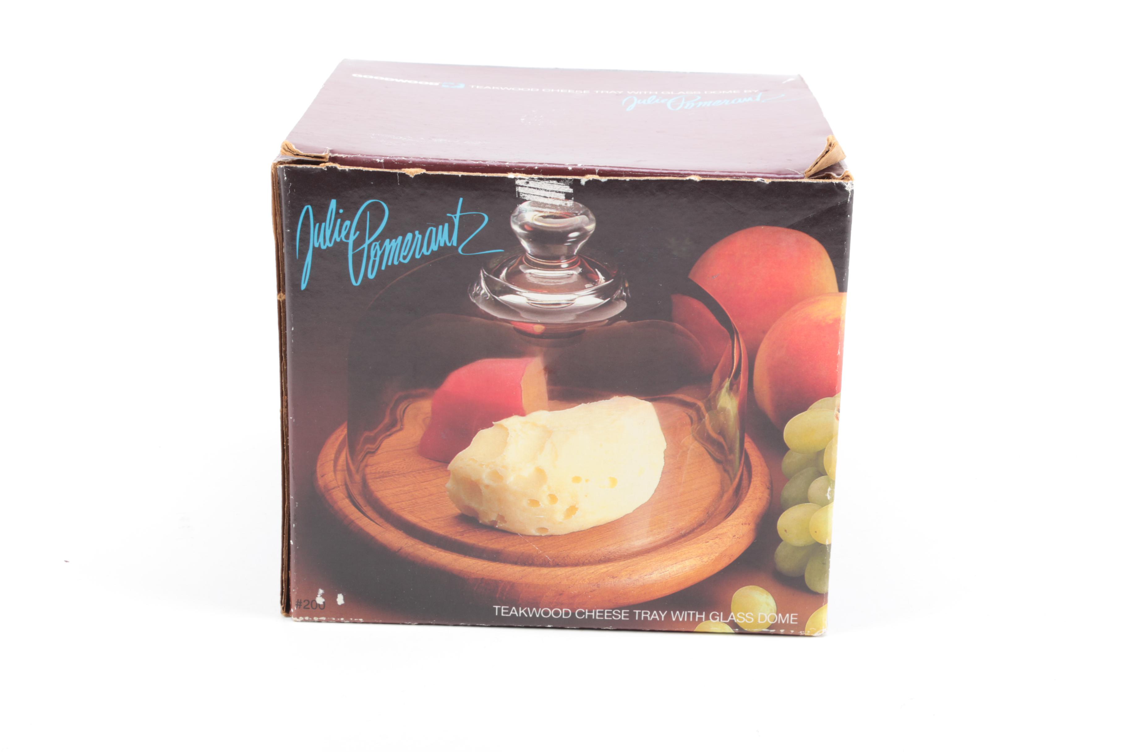 Goodwood Teak Wood by Julie Pomerantz Cheese Tray and More