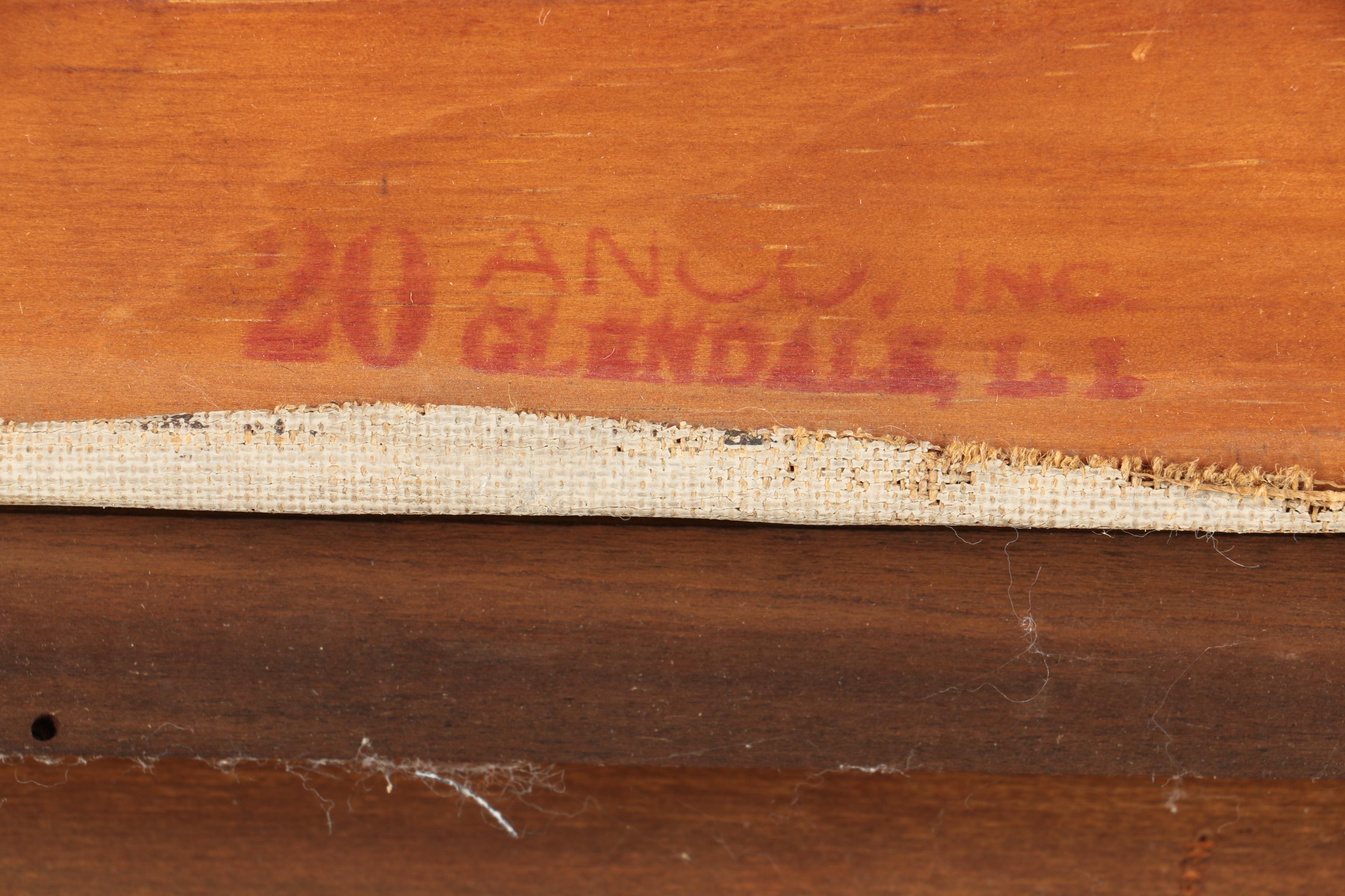 Lajos Rezes Molnár Oil on Canvas Portrait of a Young Woman