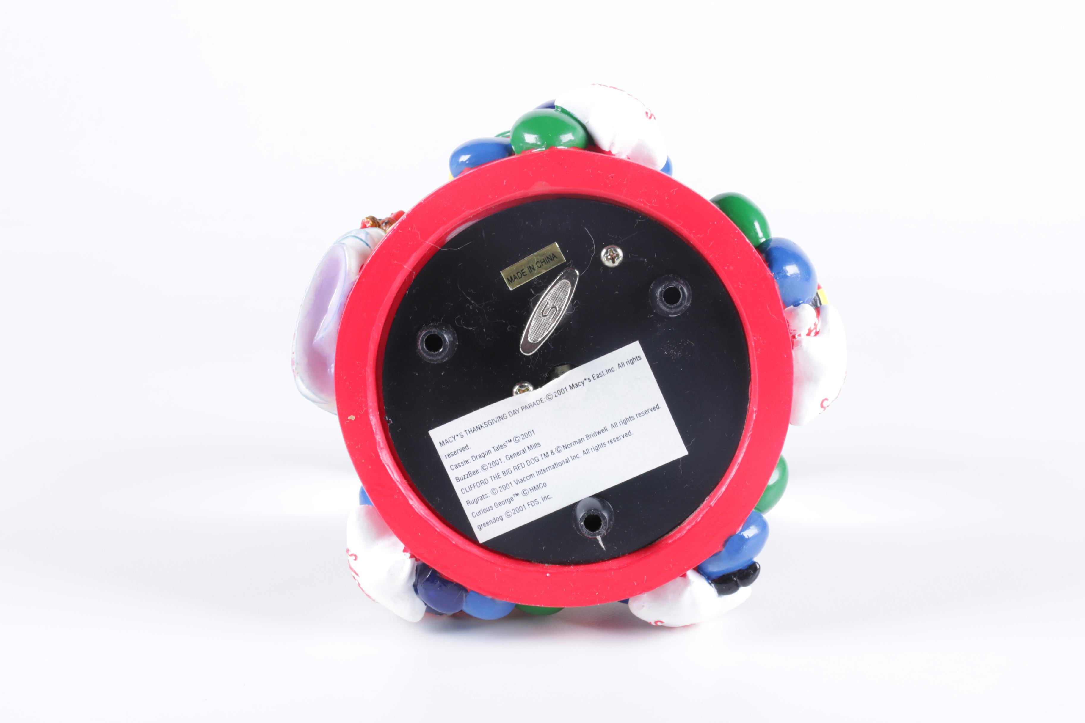 Pair of Macy's Thanksgiving Day Parade Snow Globes