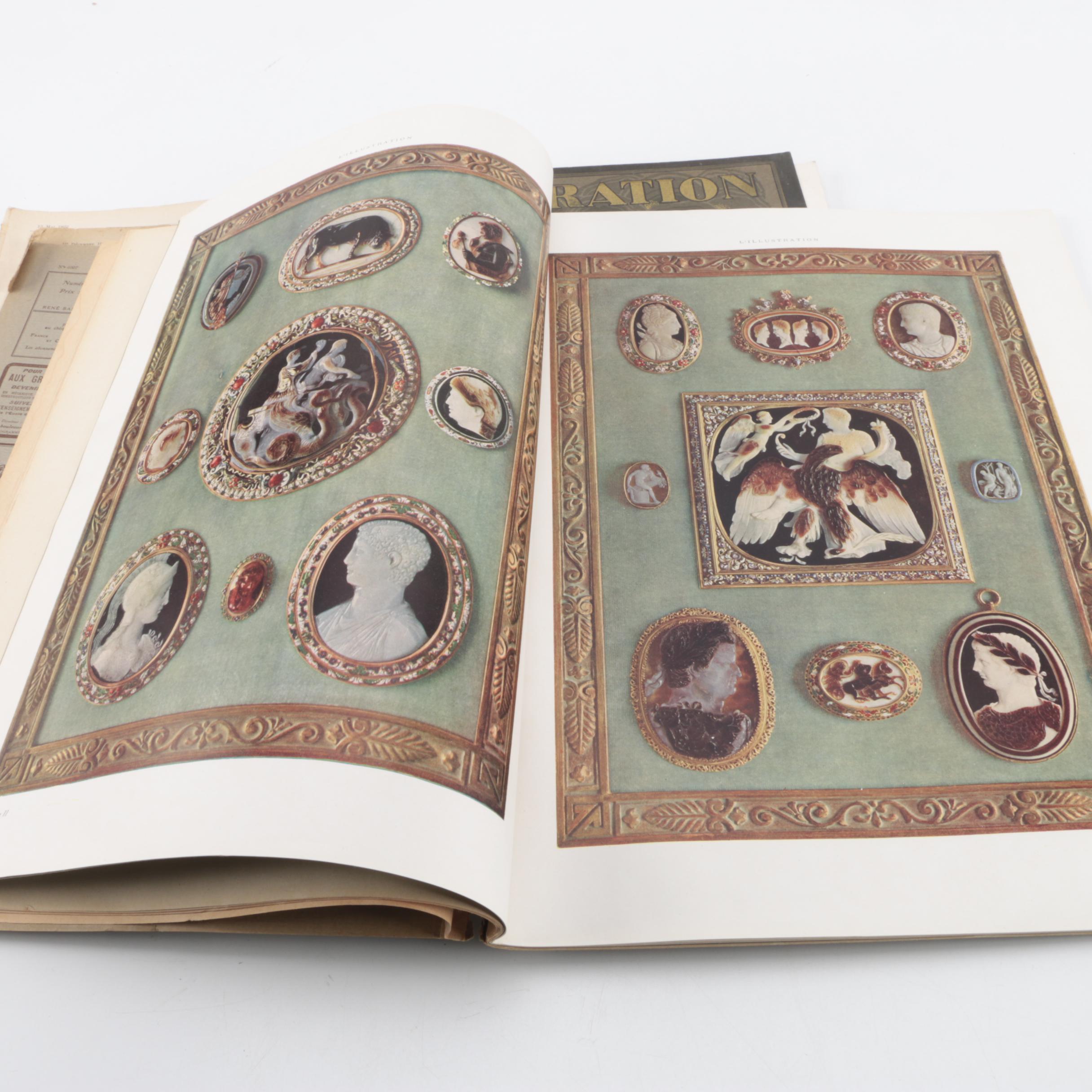 Vintage French L'Illustration Magazines