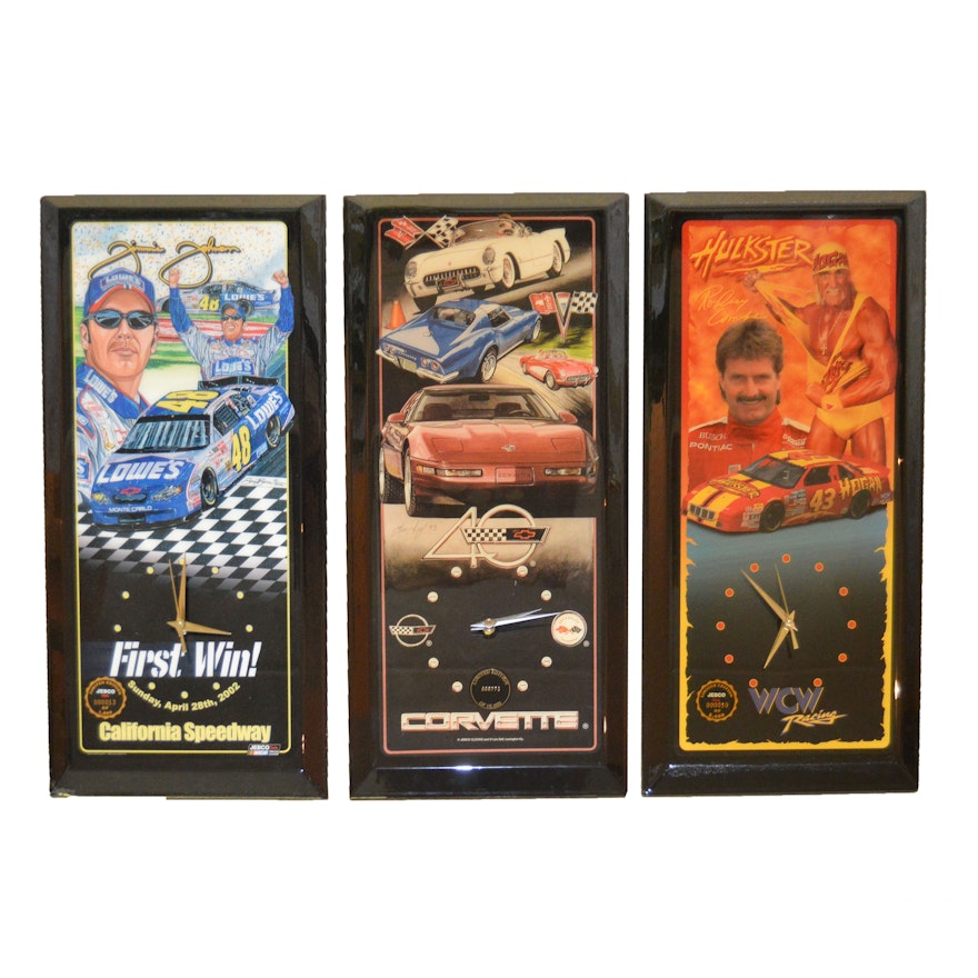 Limited Edition Racing Clocks by Jebco, Including Jimmie Johnson's First Win