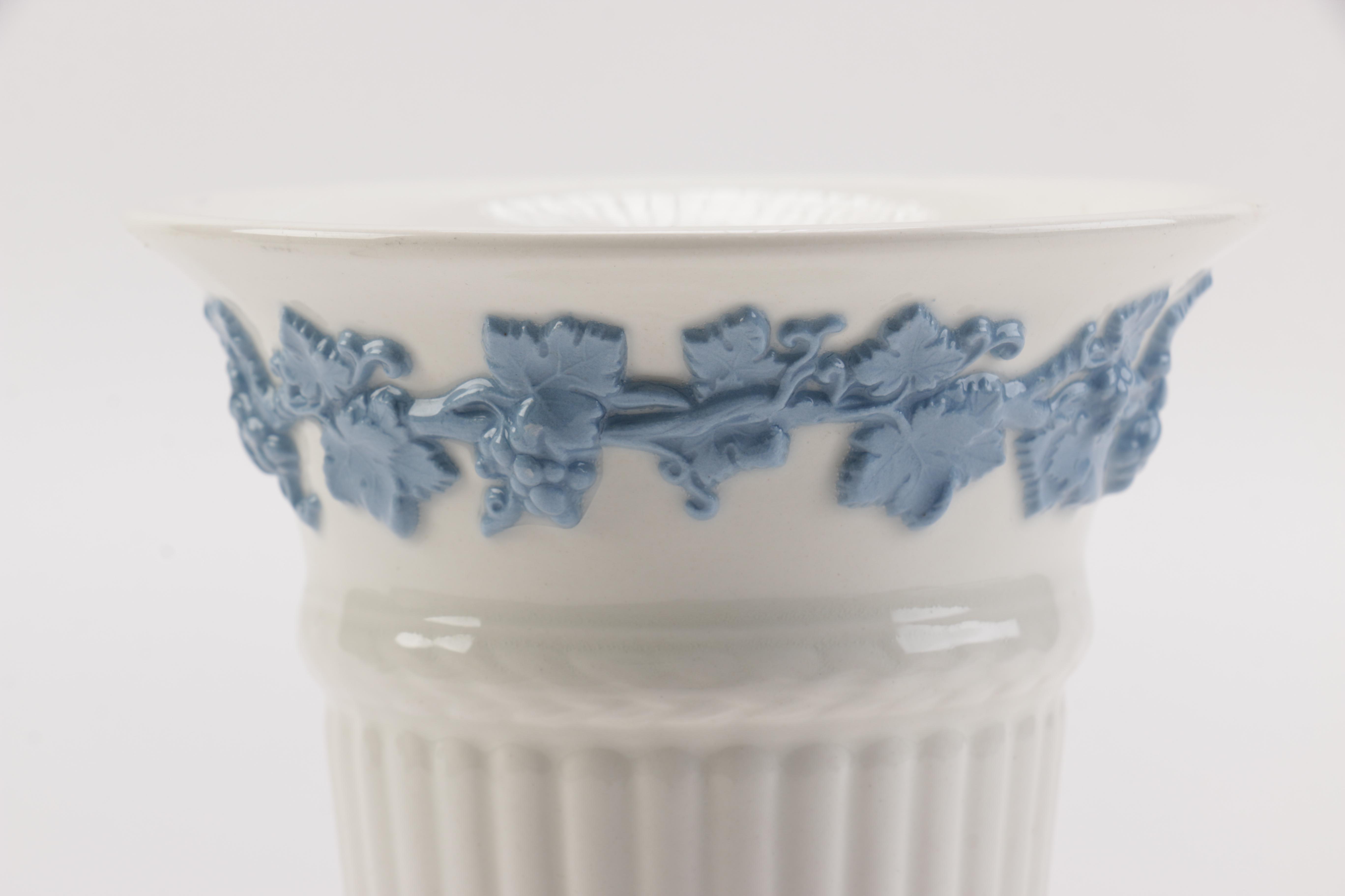 Wedgwood Barlaston of Etruia "Queens Ware" Vase