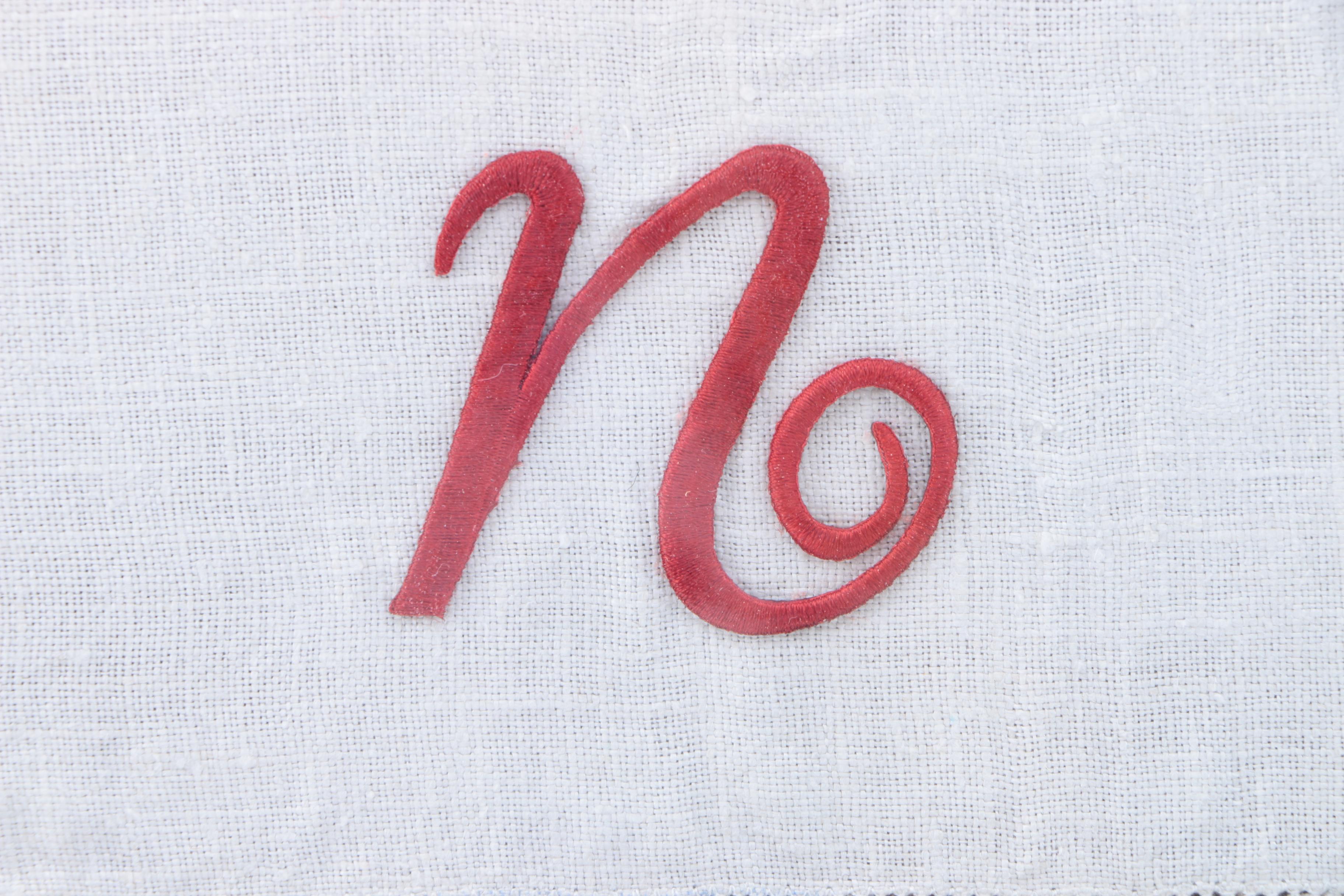 Monogram Embroideries