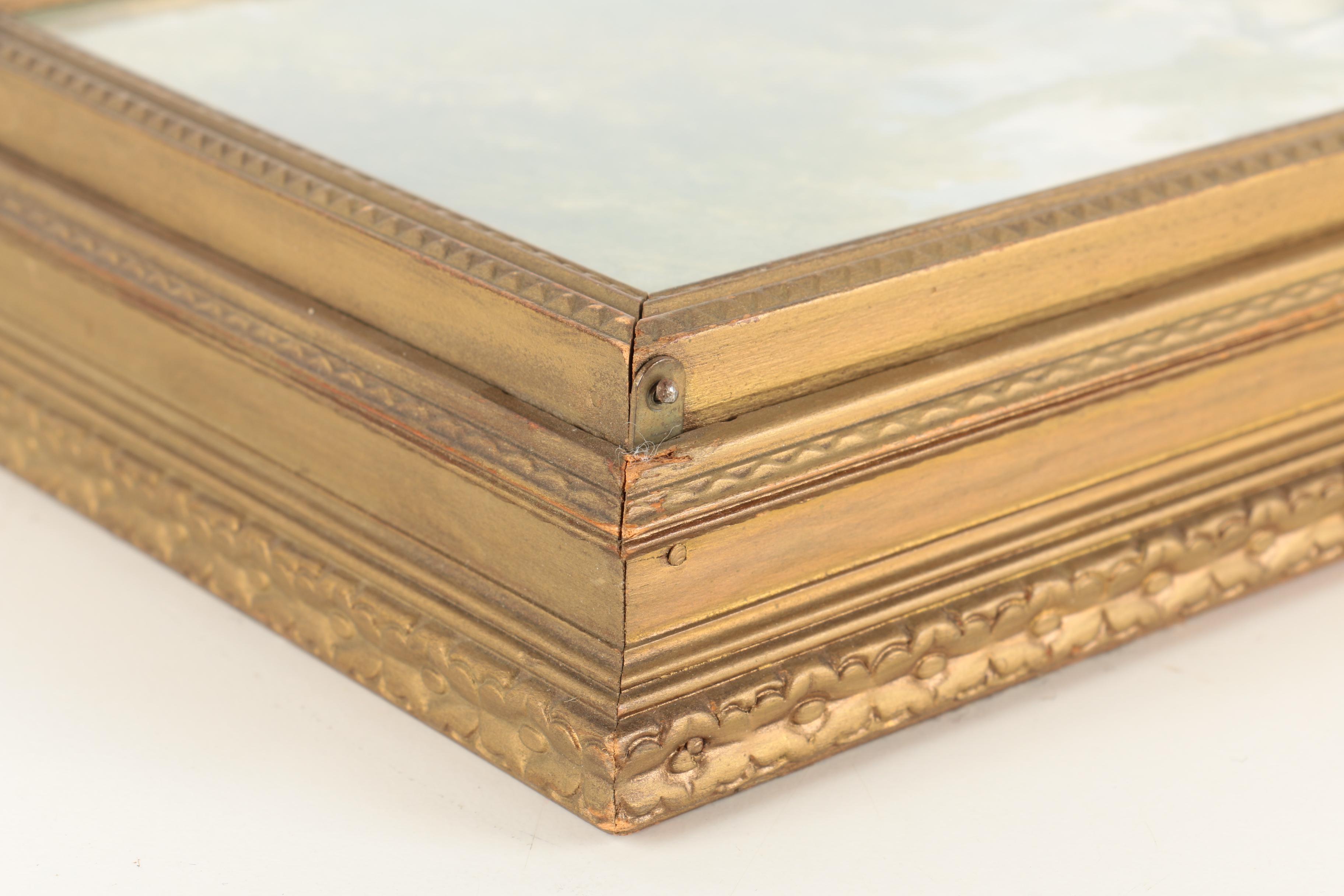 Reproduction Print on Jewelry Box with Mirror