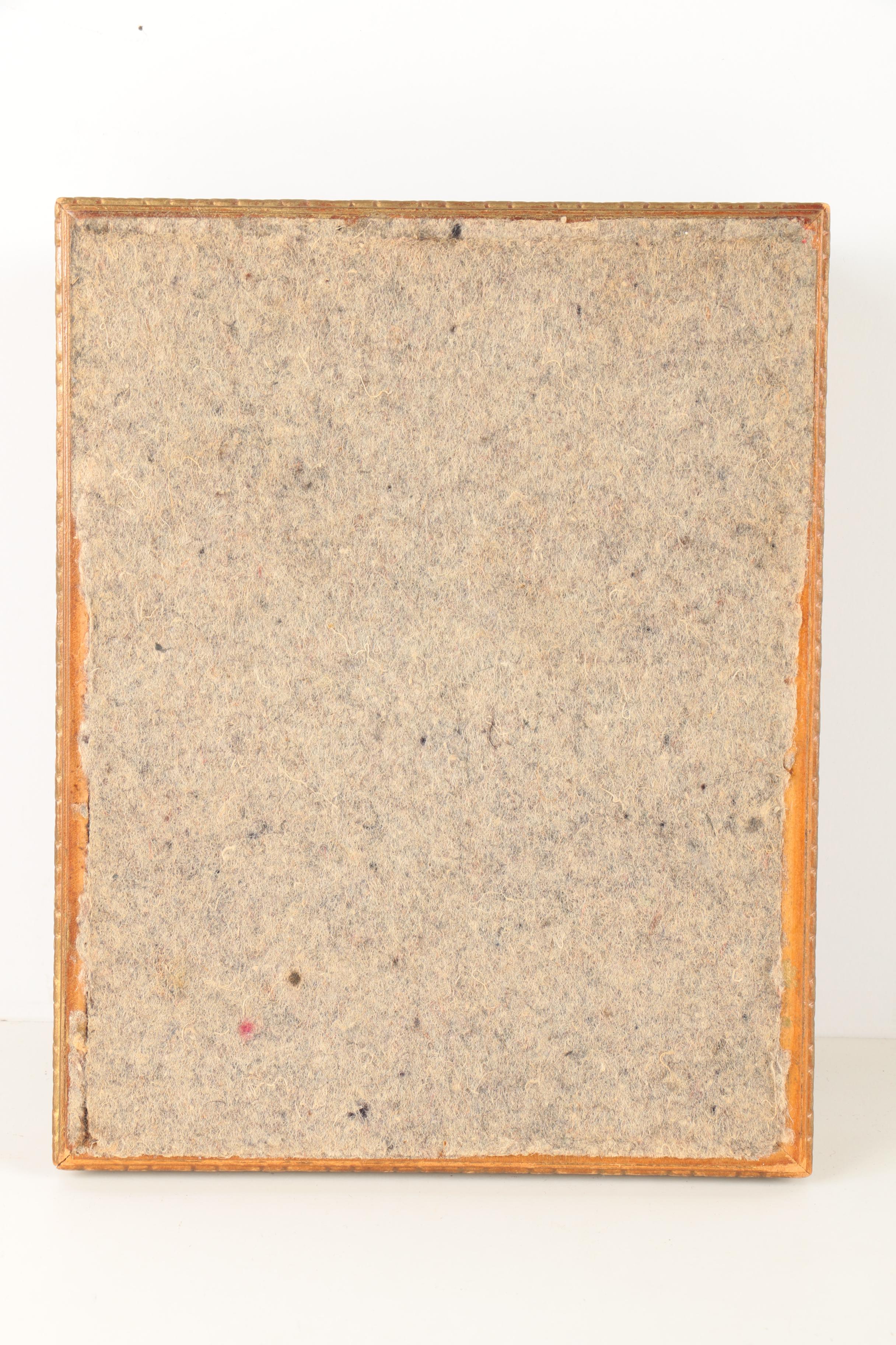 Reproduction Print on Jewelry Box with Mirror