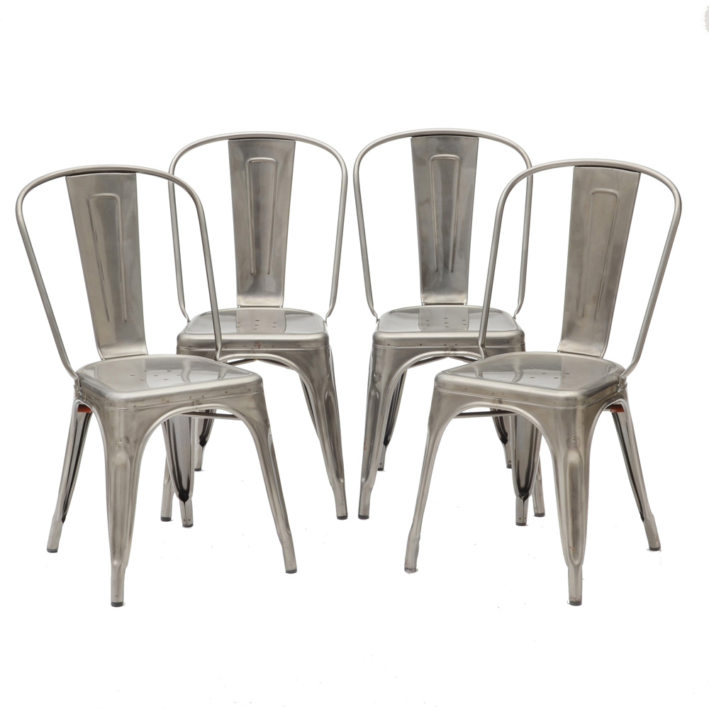 French Tolix Cafe Chairs