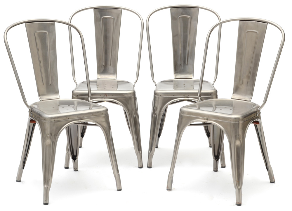 French Tolix Cafe Chairs