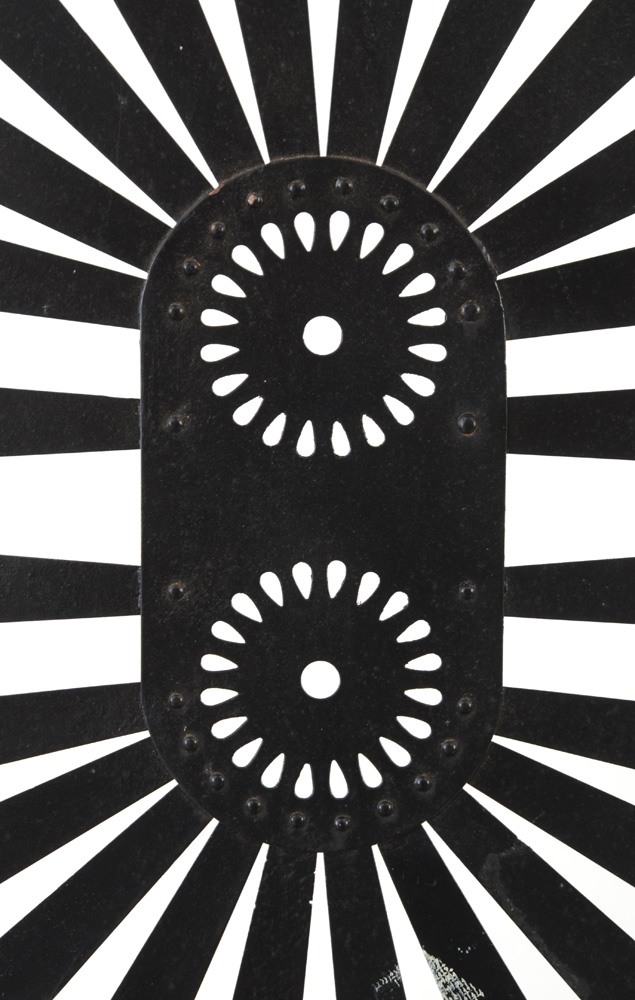 Vintage Mid-Century Francois Carre "Sunburst" Outdoor Lounge Chair