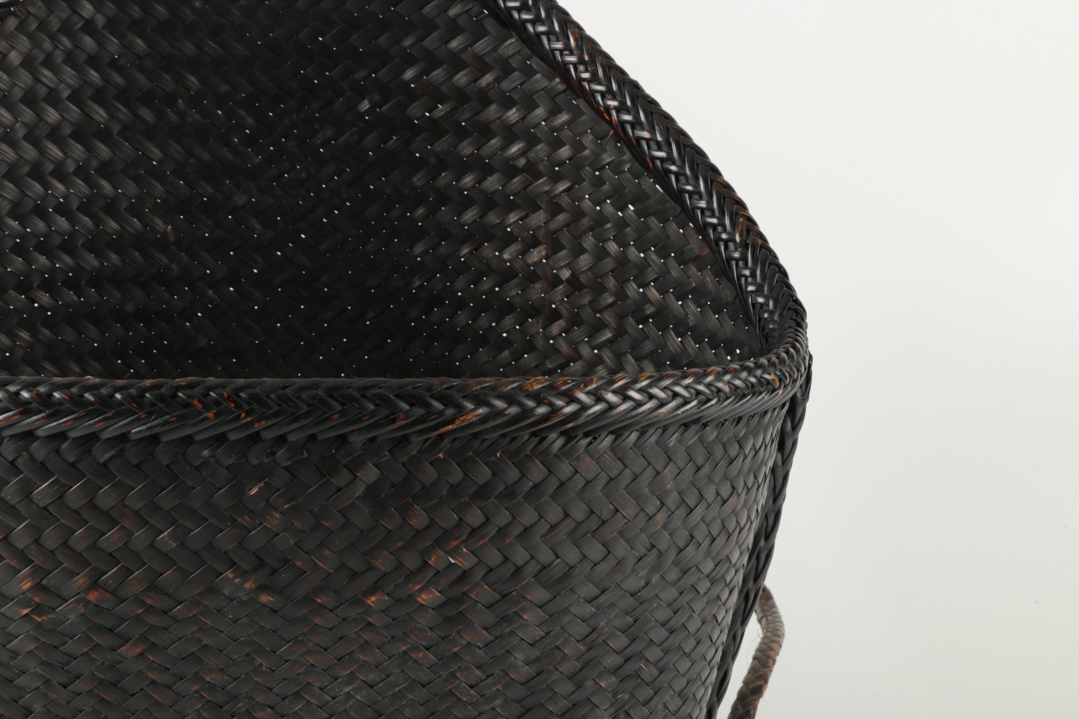 Woven Backpack Basket
