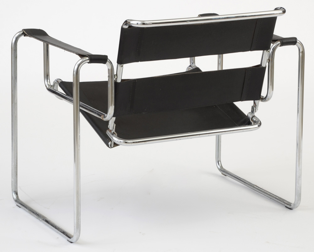 Pair of Modern "Wassily" Style Armchairs