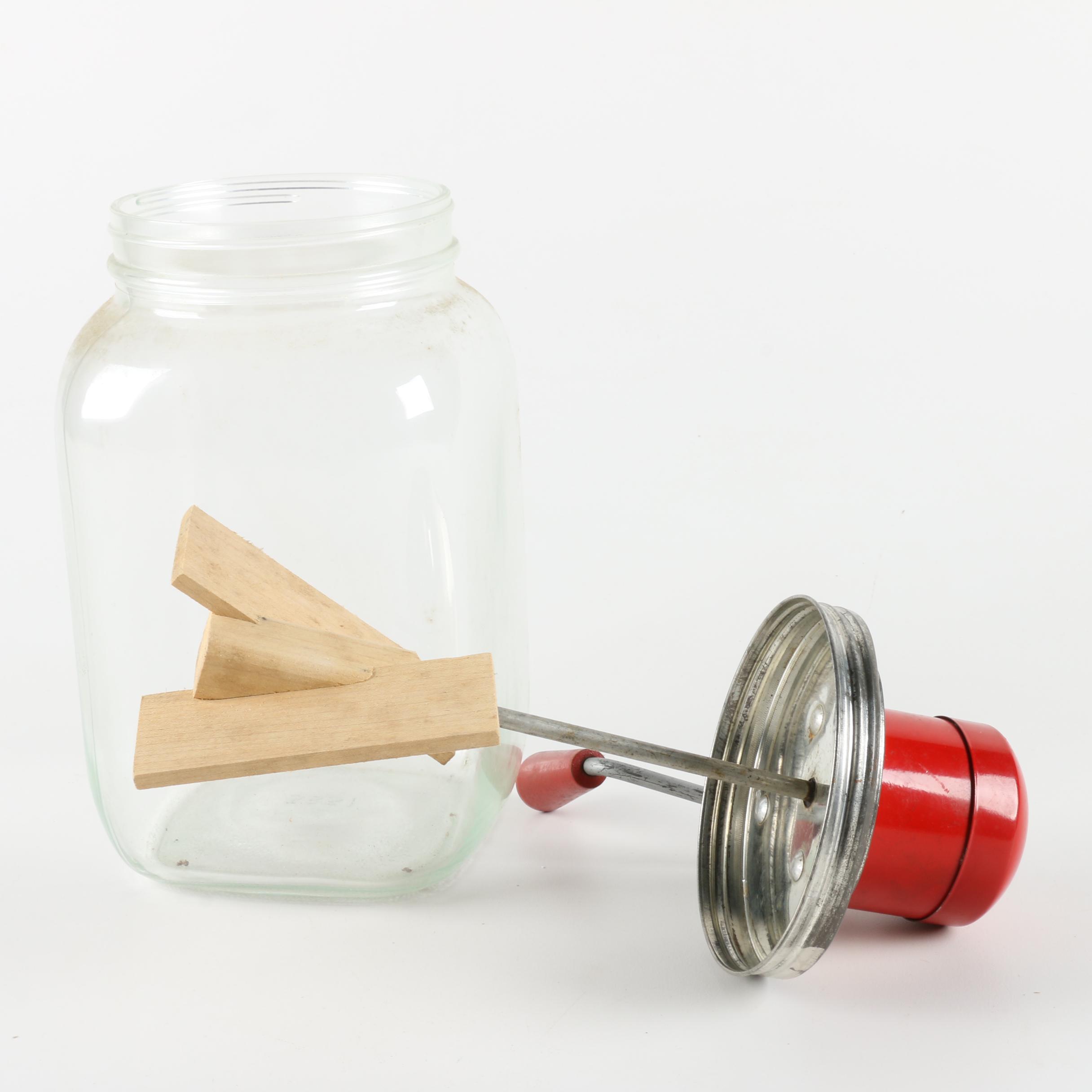 Hand Crank Mixing Jar