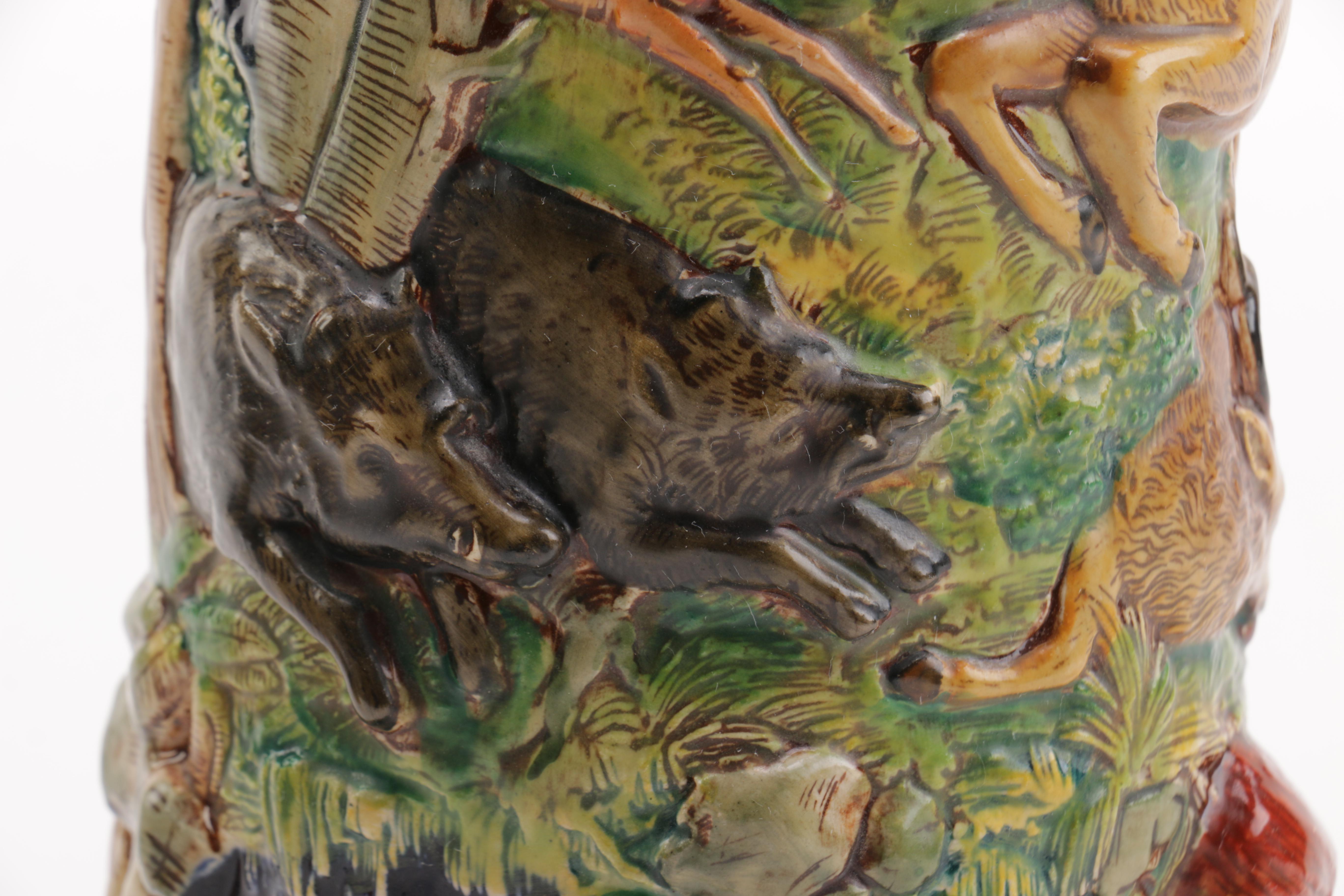 Lidded Ceramic Beer Steins