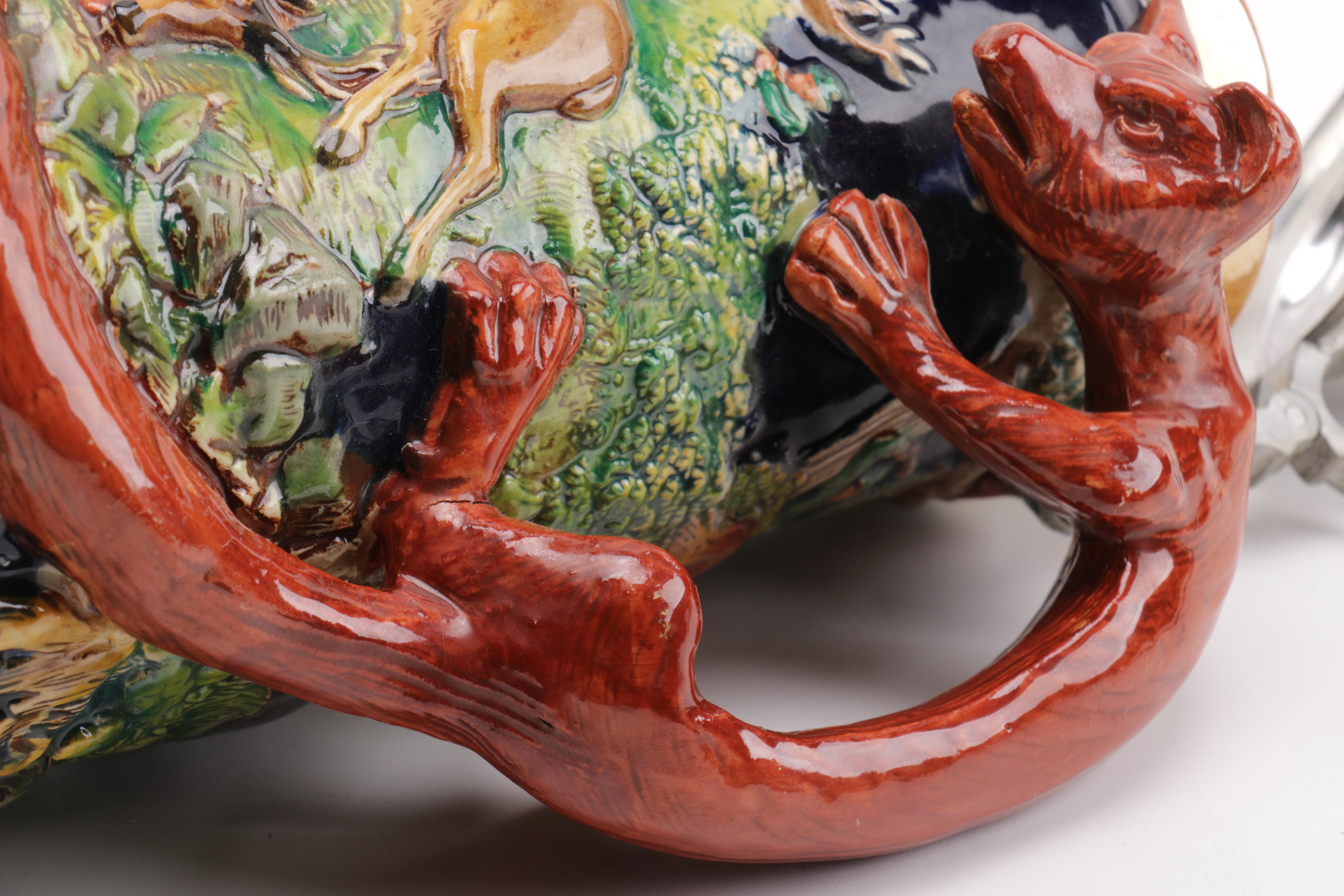 Lidded Ceramic Beer Steins