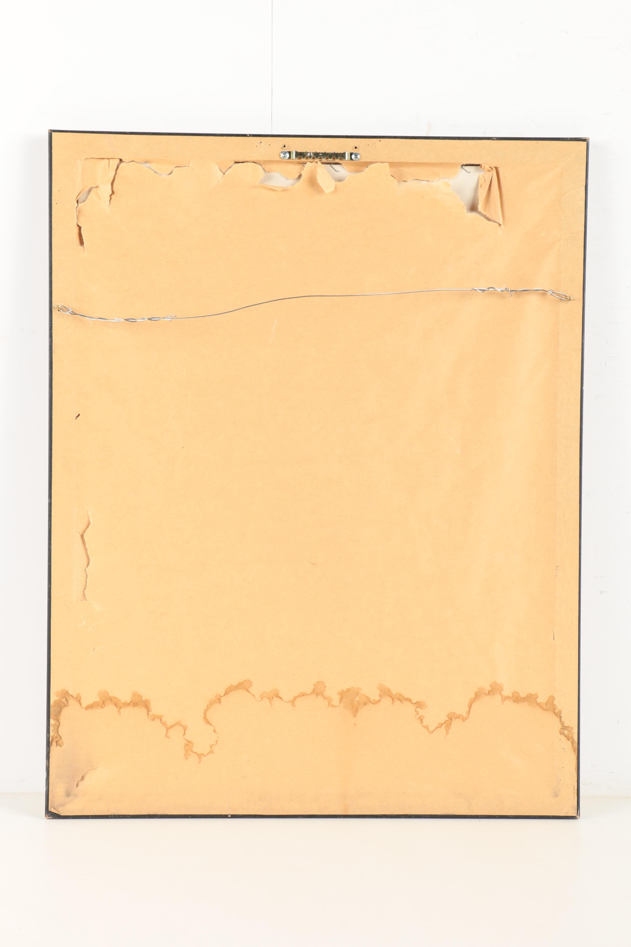 Offset Lithograph After David Nichols "Golf Swing Progression"