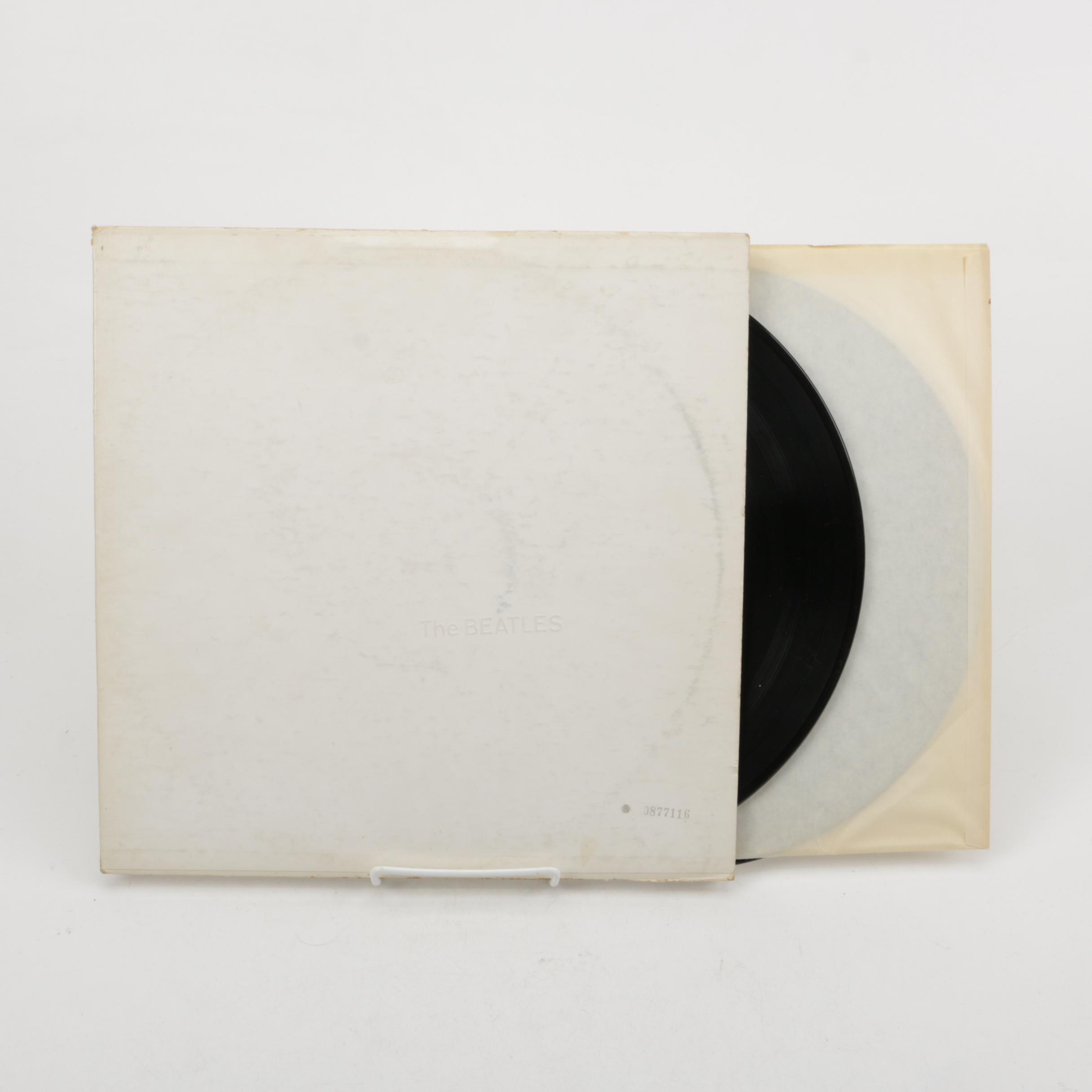 Beatles "White Album" and "Second Album" LPs