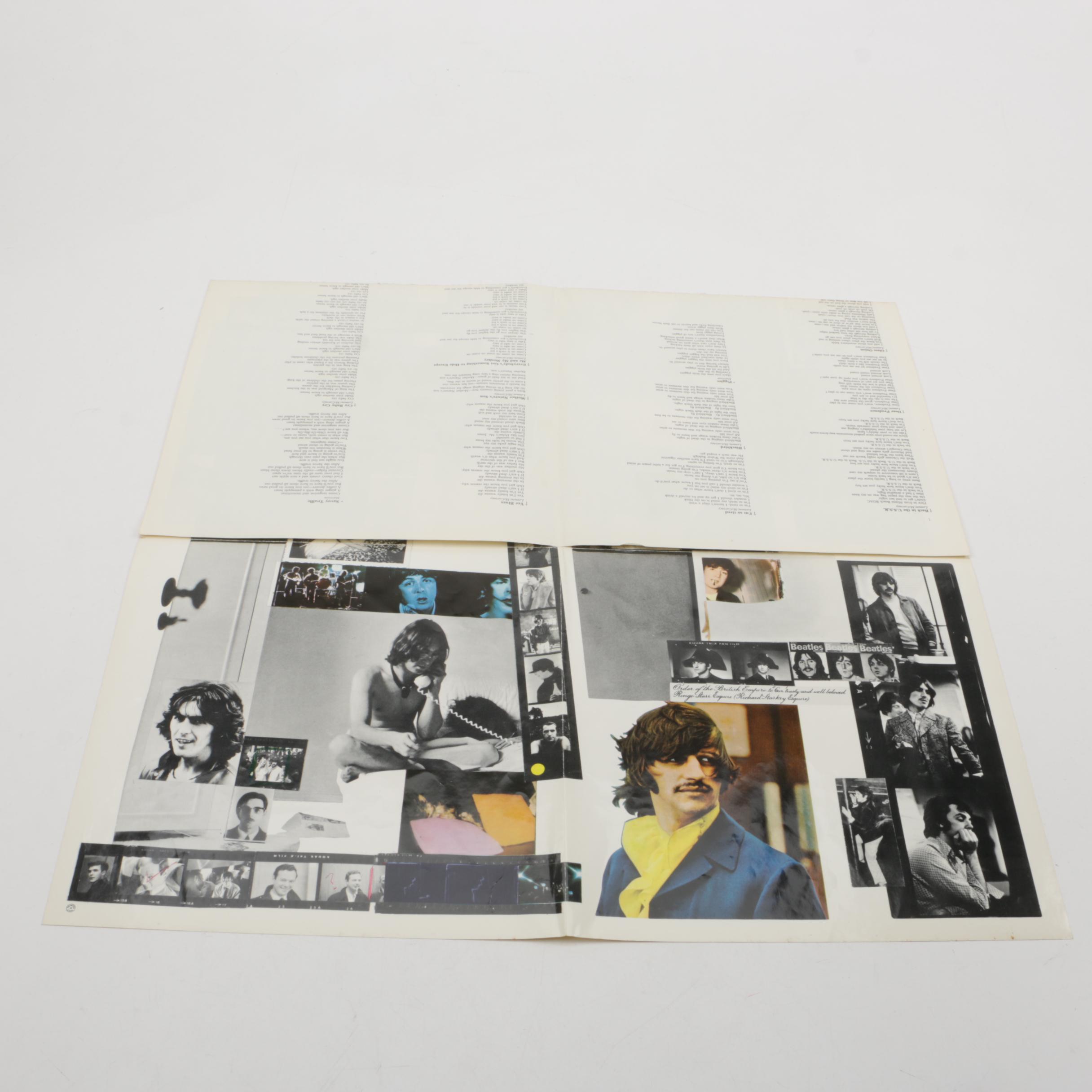 Beatles "White Album" and "Second Album" LPs