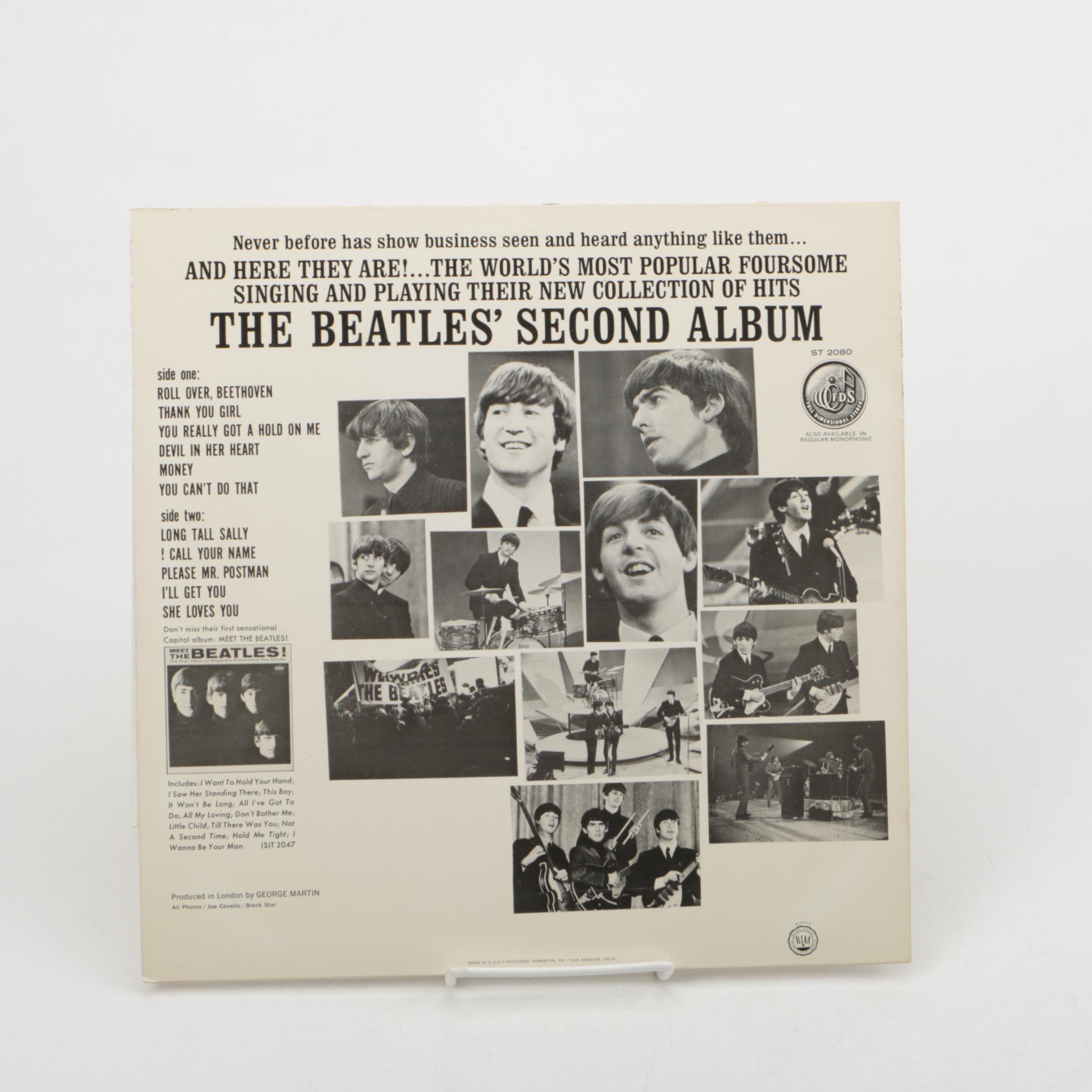 Beatles "White Album" and "Second Album" LPs