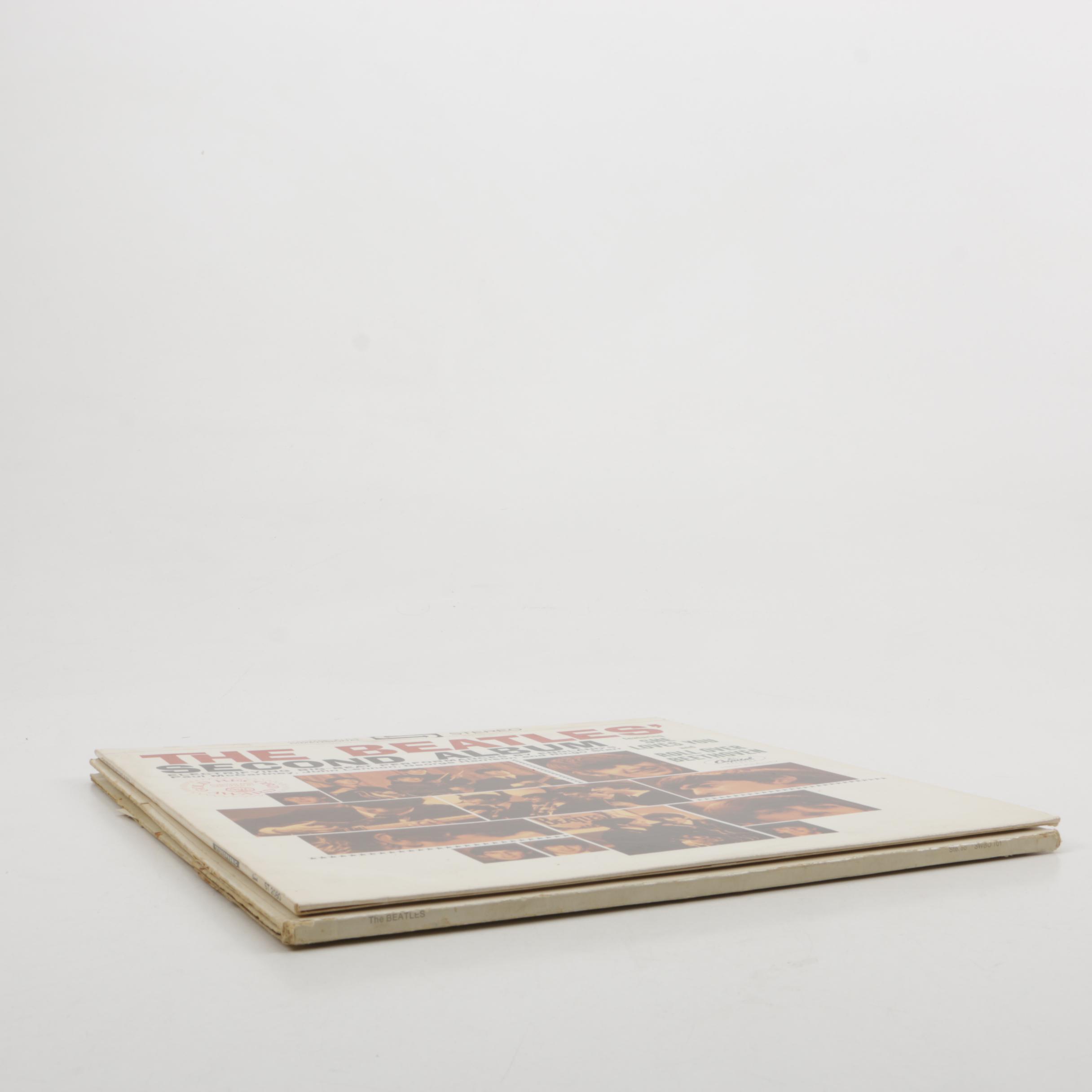 Beatles "White Album" and "Second Album" LPs