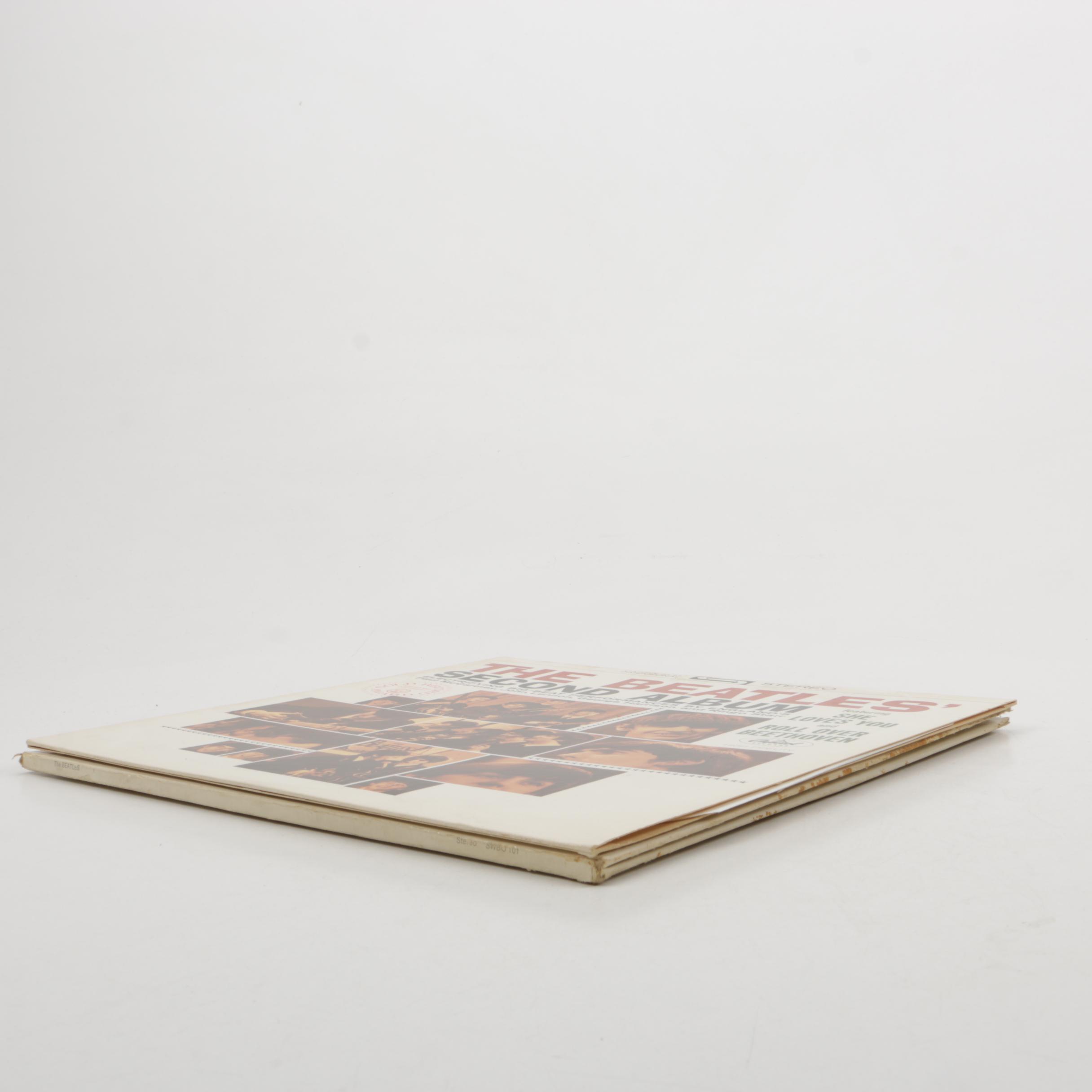 Beatles "White Album" and "Second Album" LPs