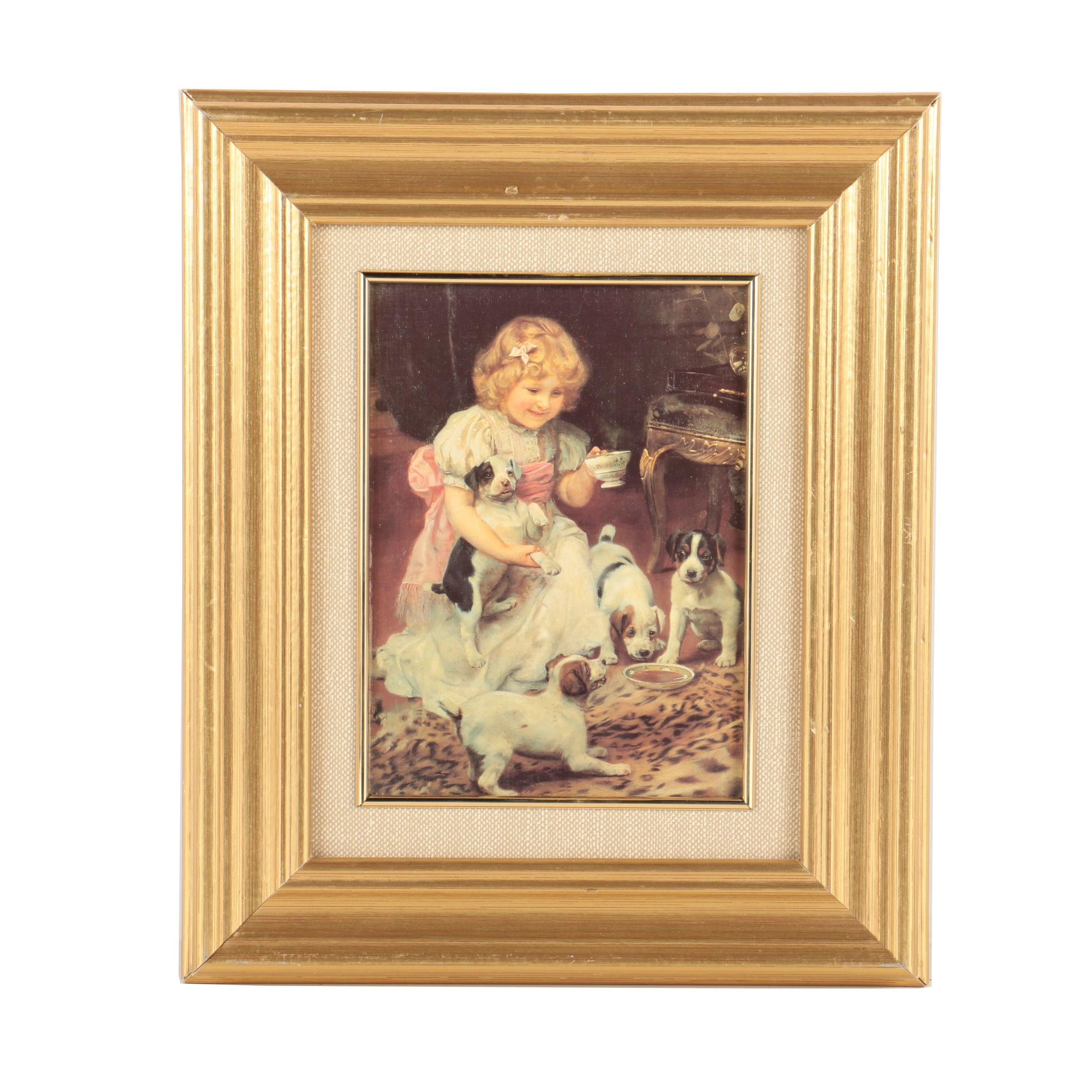 Framed Reproduction Print on Paper