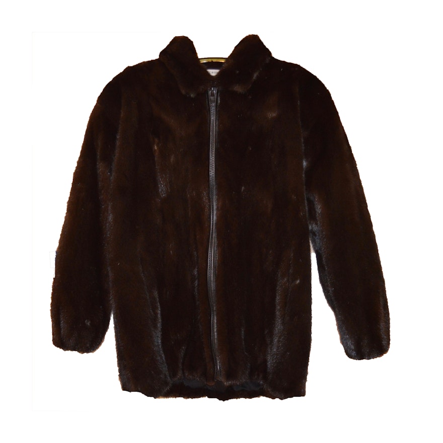 Women's Mink Fur Coat by The Evans Collection
