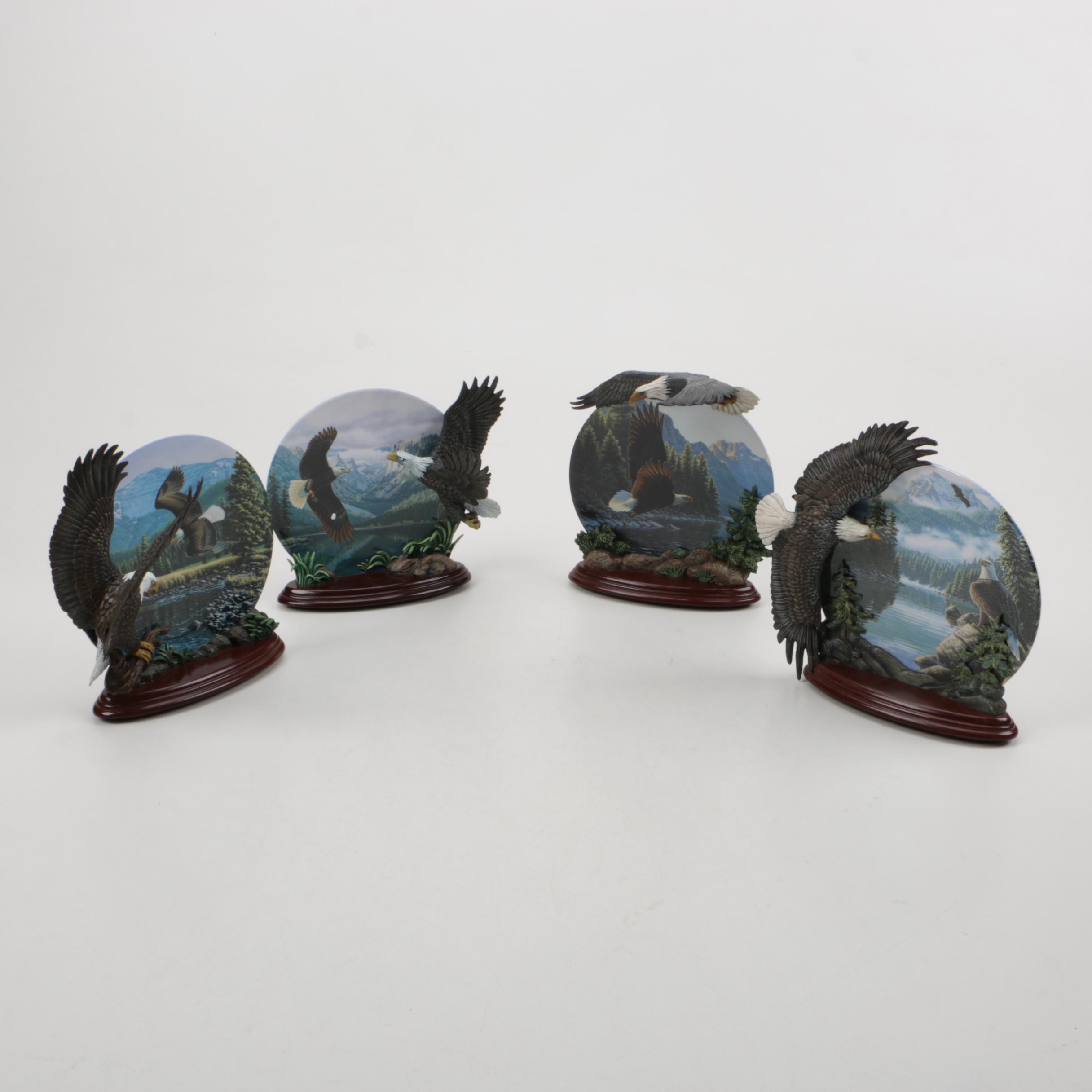 Bradford Mint "Emperors of the Summit" Collectors Plates