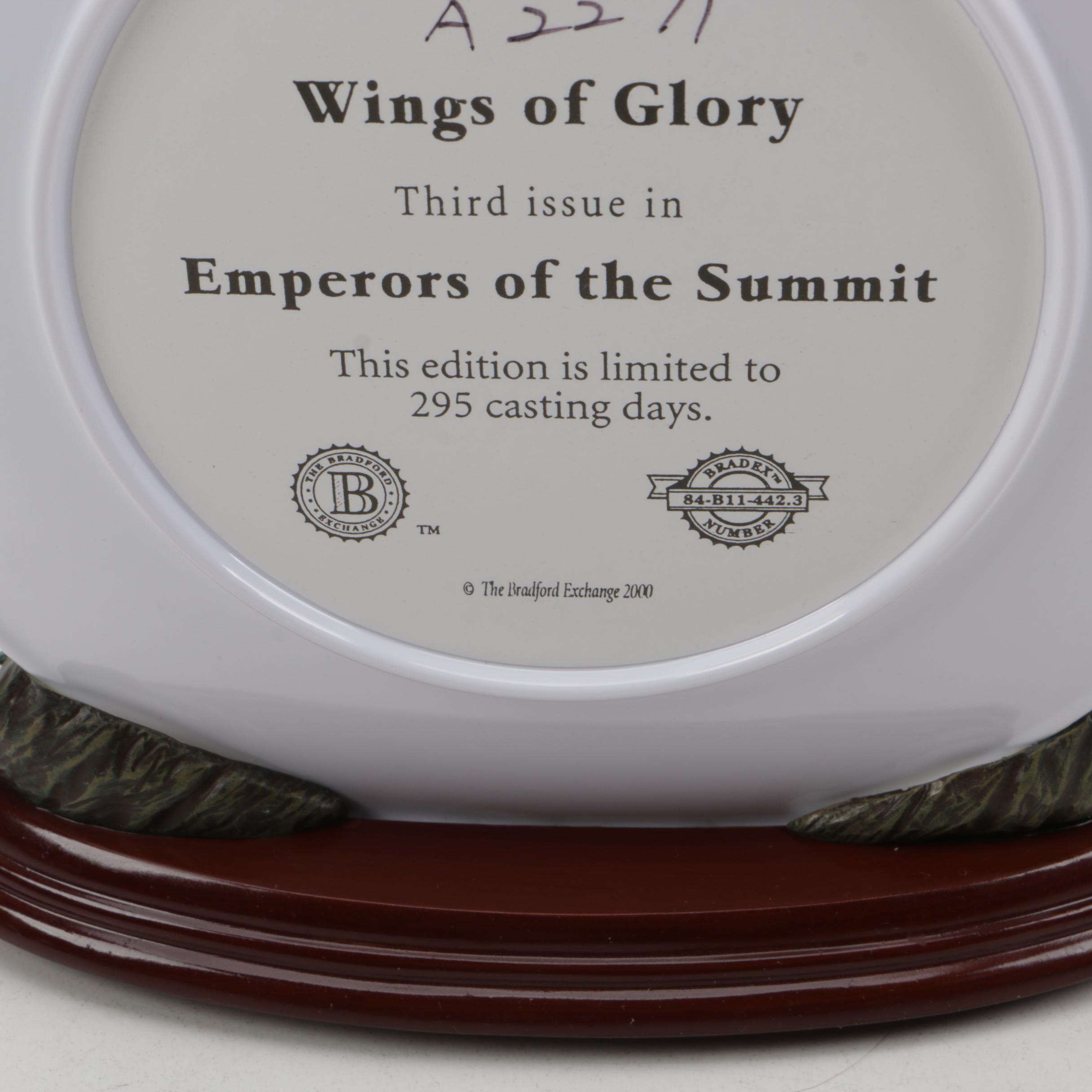 Bradford Mint "Emperors of the Summit" Collectors Plates