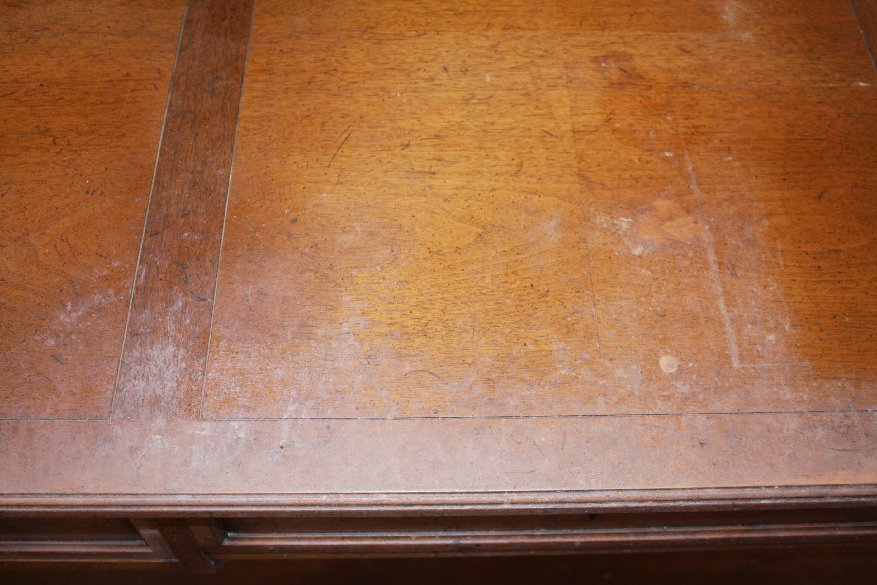 Vintage "Milling Road" Wooden Desk by Baker Furniture