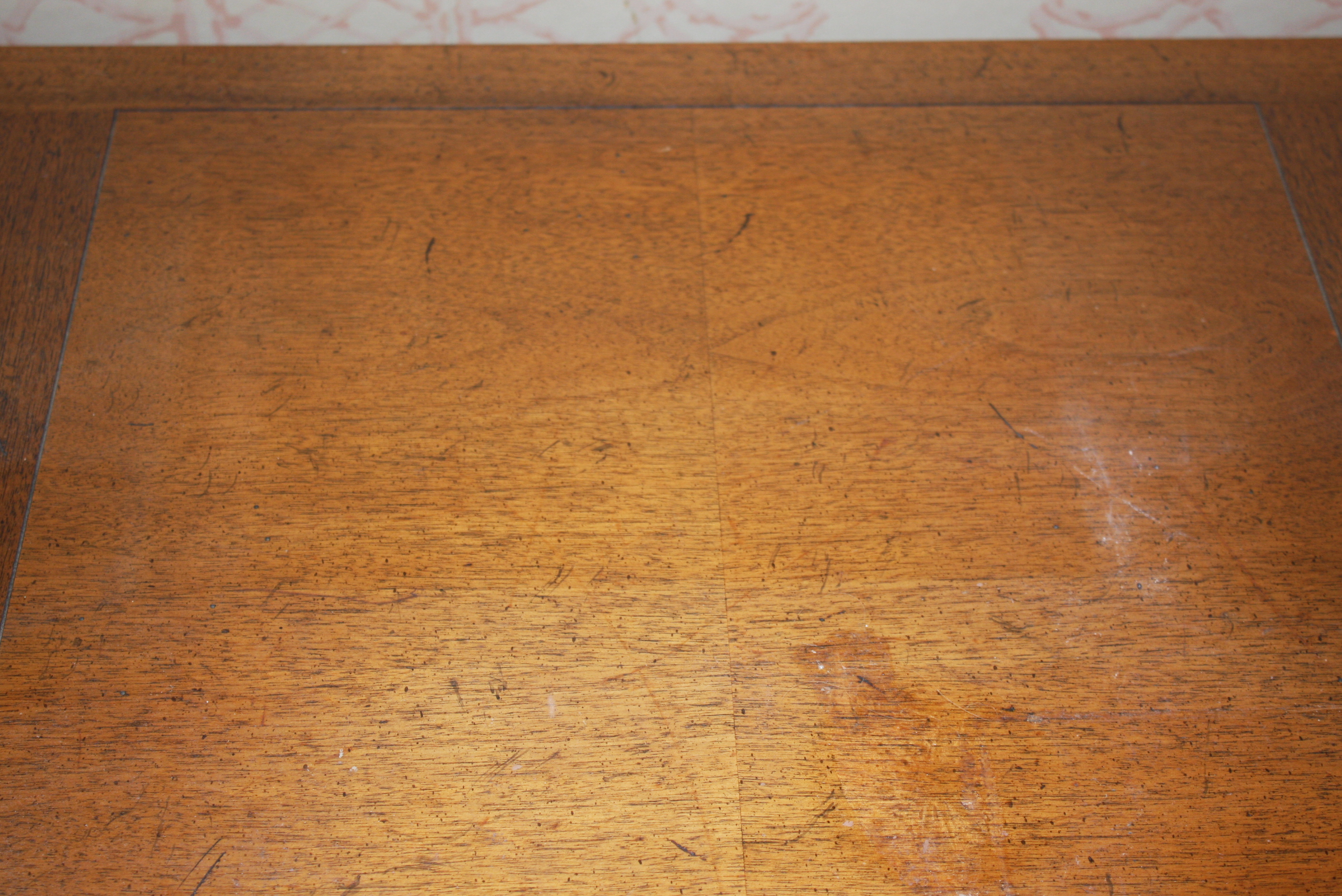 Vintage "Milling Road" Wooden Desk by Baker Furniture