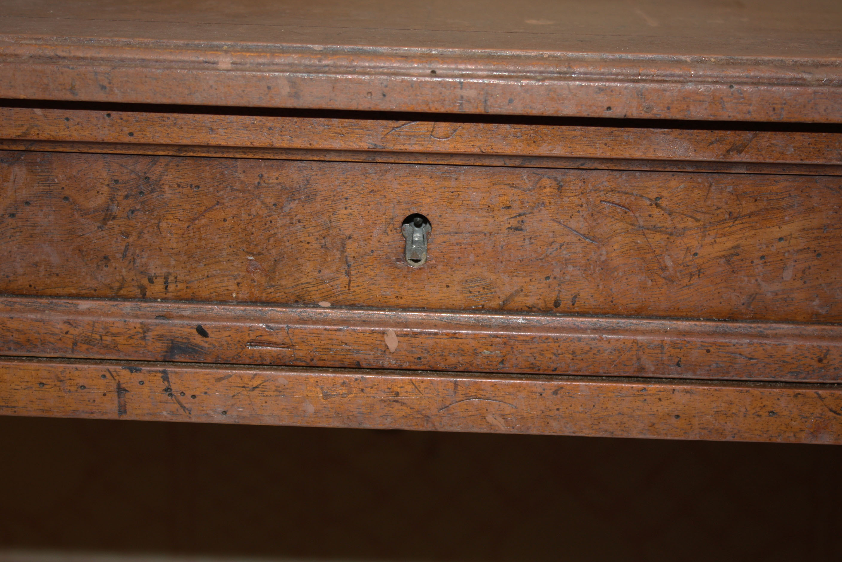Vintage "Milling Road" Wooden Desk by Baker Furniture