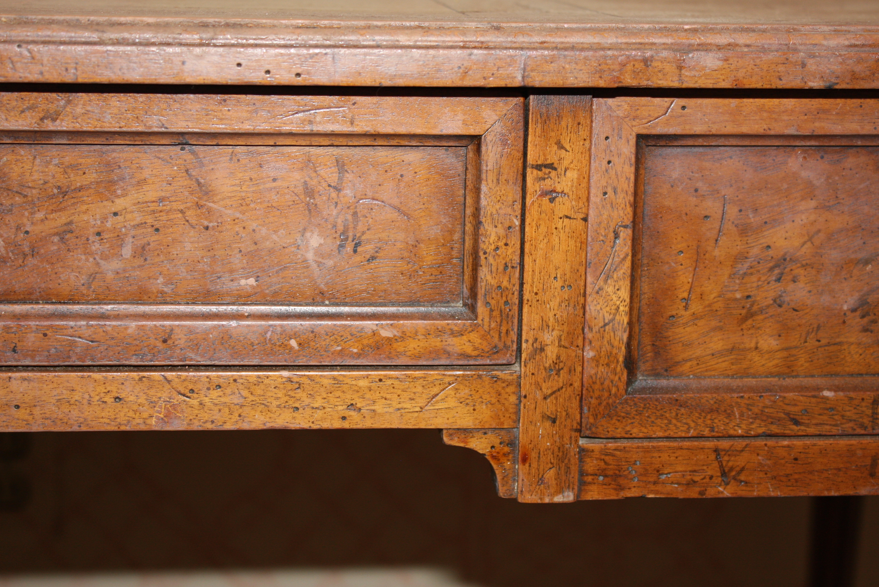 Vintage "Milling Road" Wooden Desk by Baker Furniture