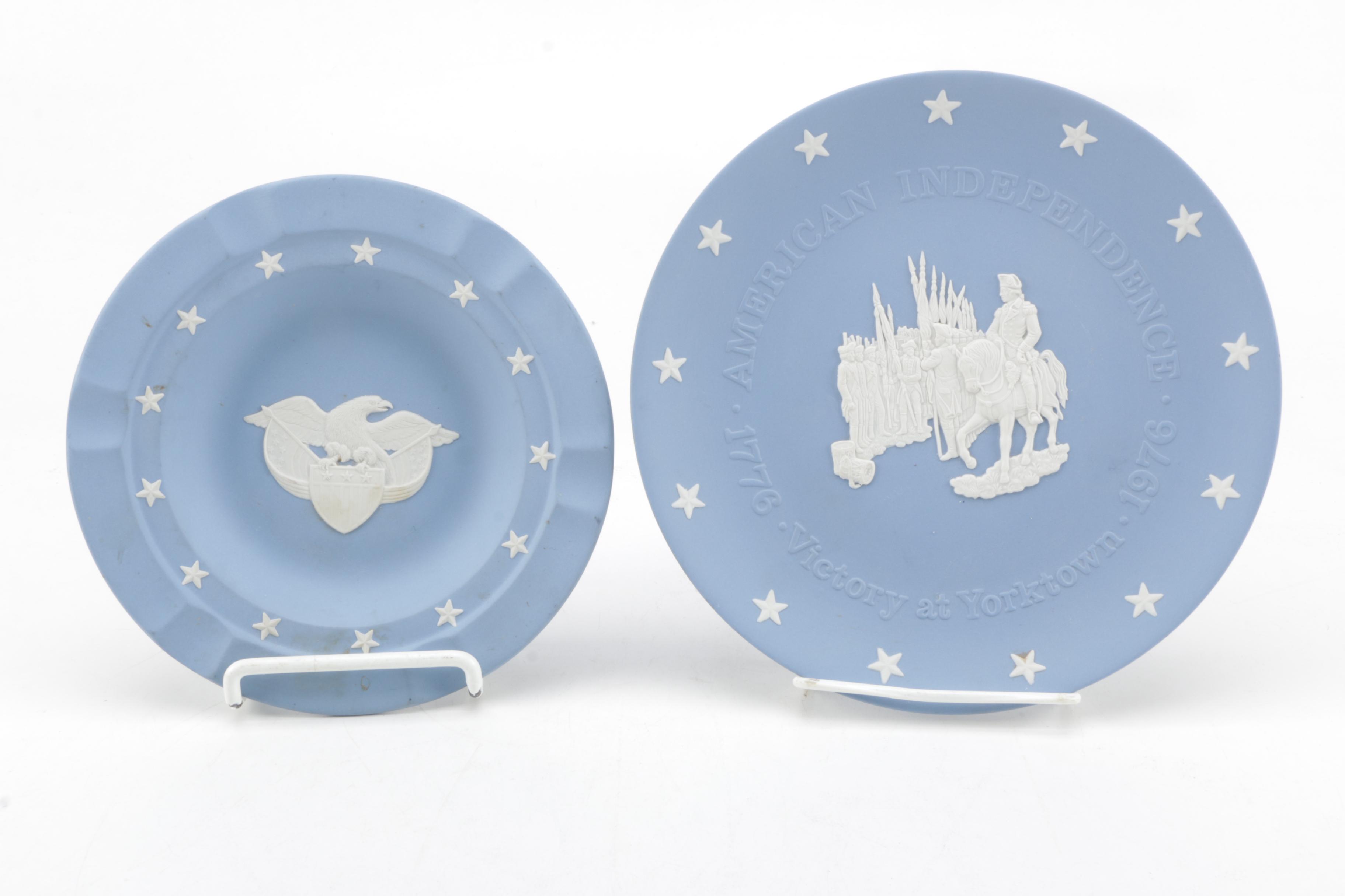 American Revolution Themed Wedgwood Jasperware