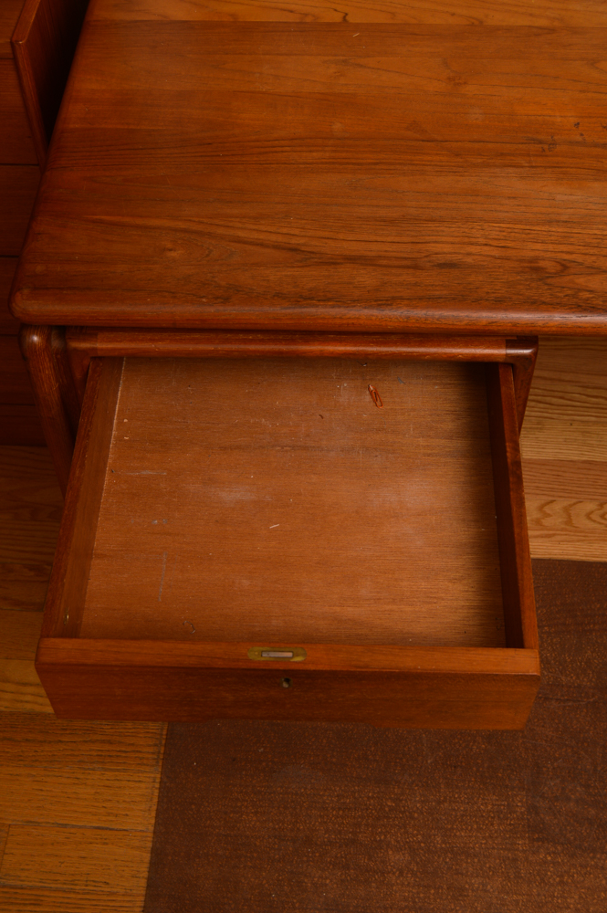 Vintage Danish Modern Desk by Dyrlund