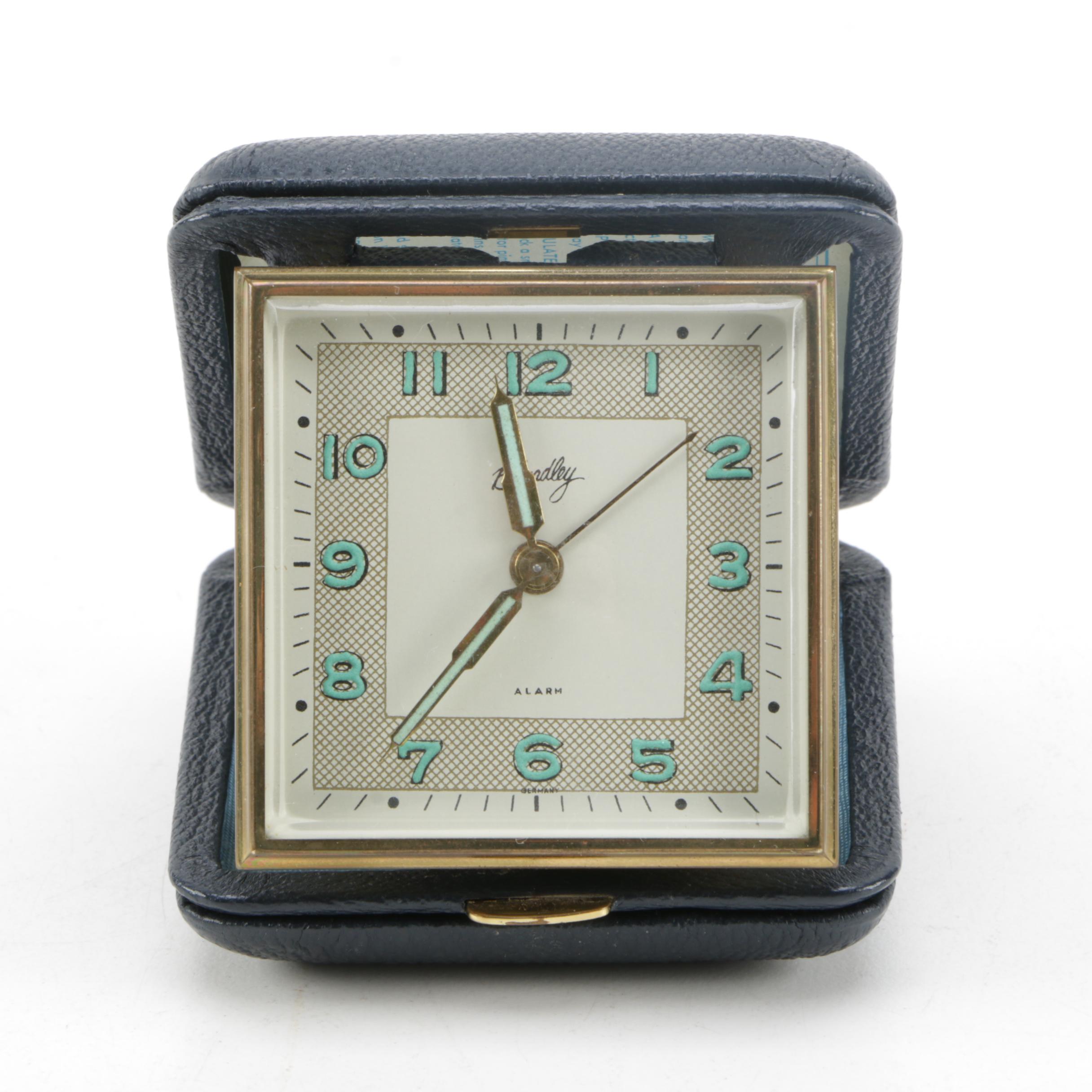 Vintage Bradley Travel Alarm Clock