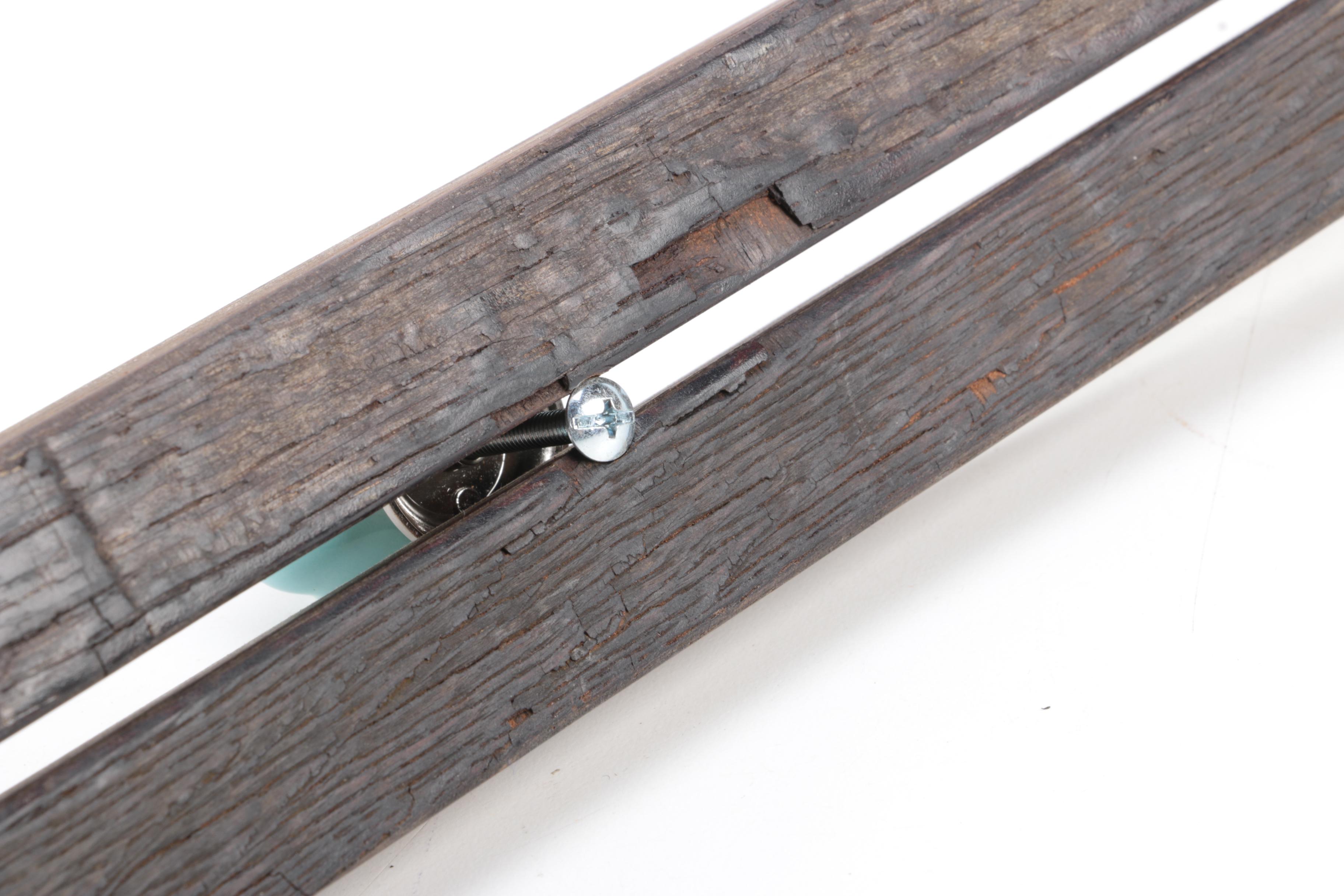 Repurposed Wood Coat Racks