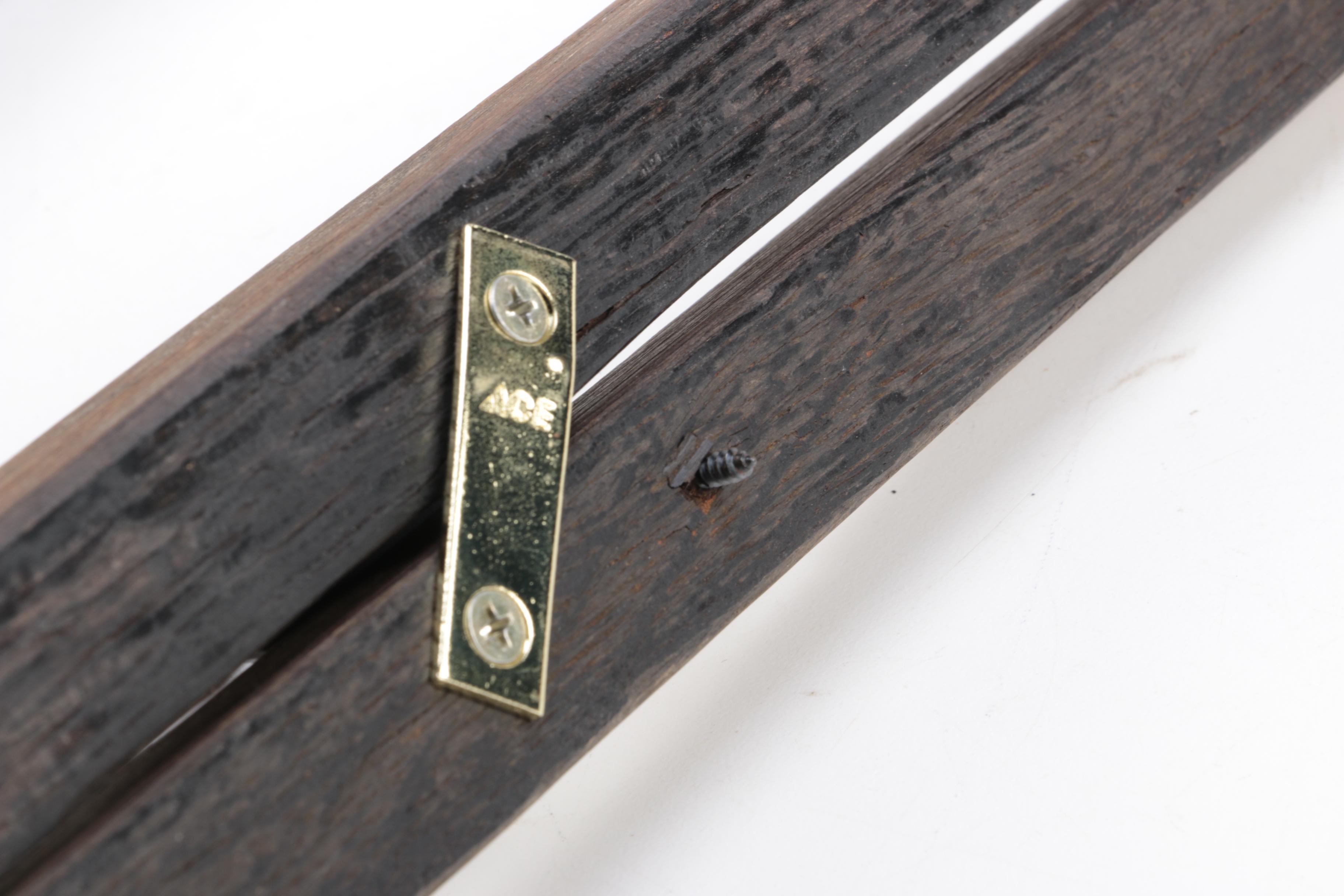 Repurposed Wood Coat Racks