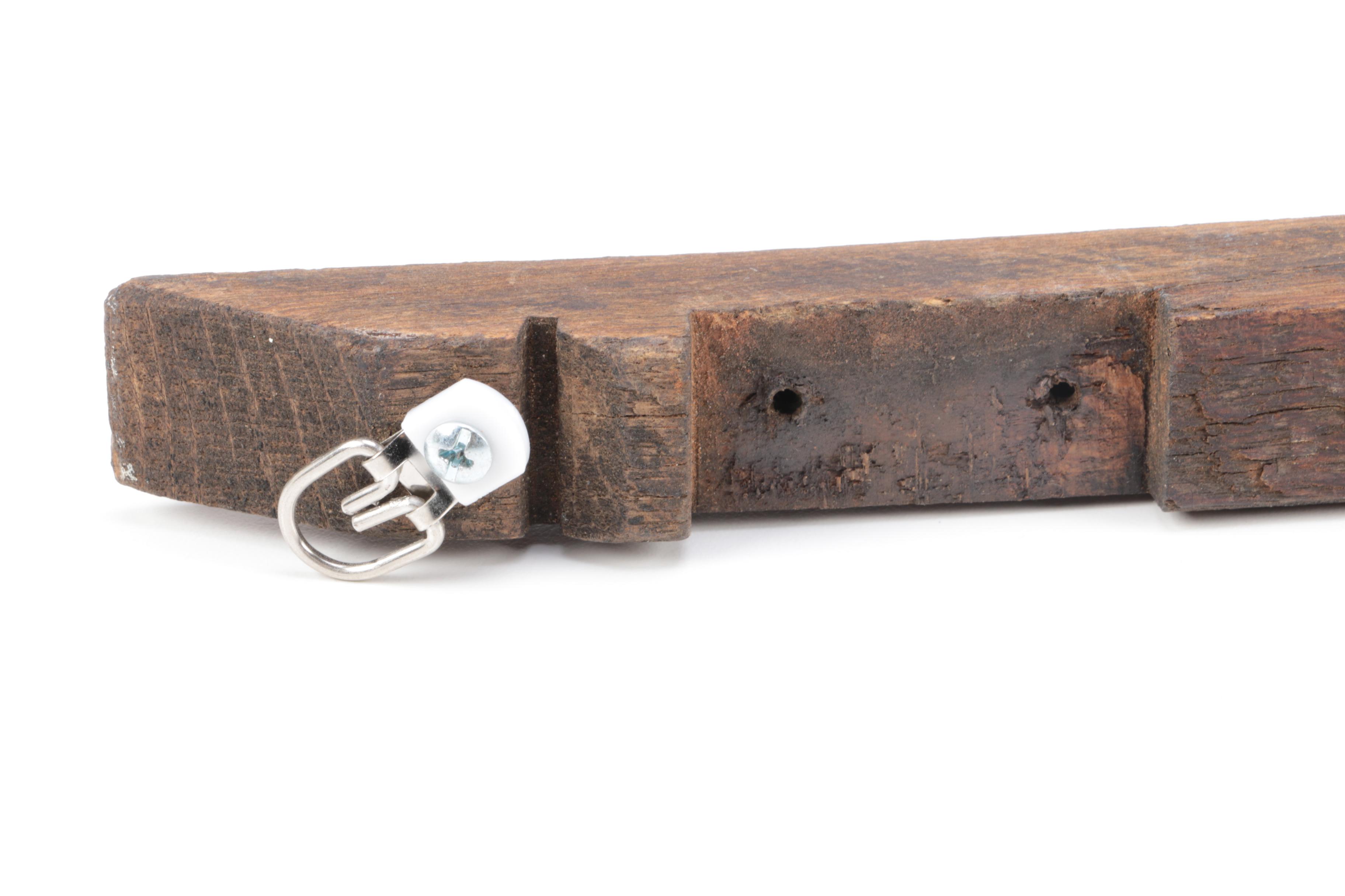 Repurposed Wood Coat Racks