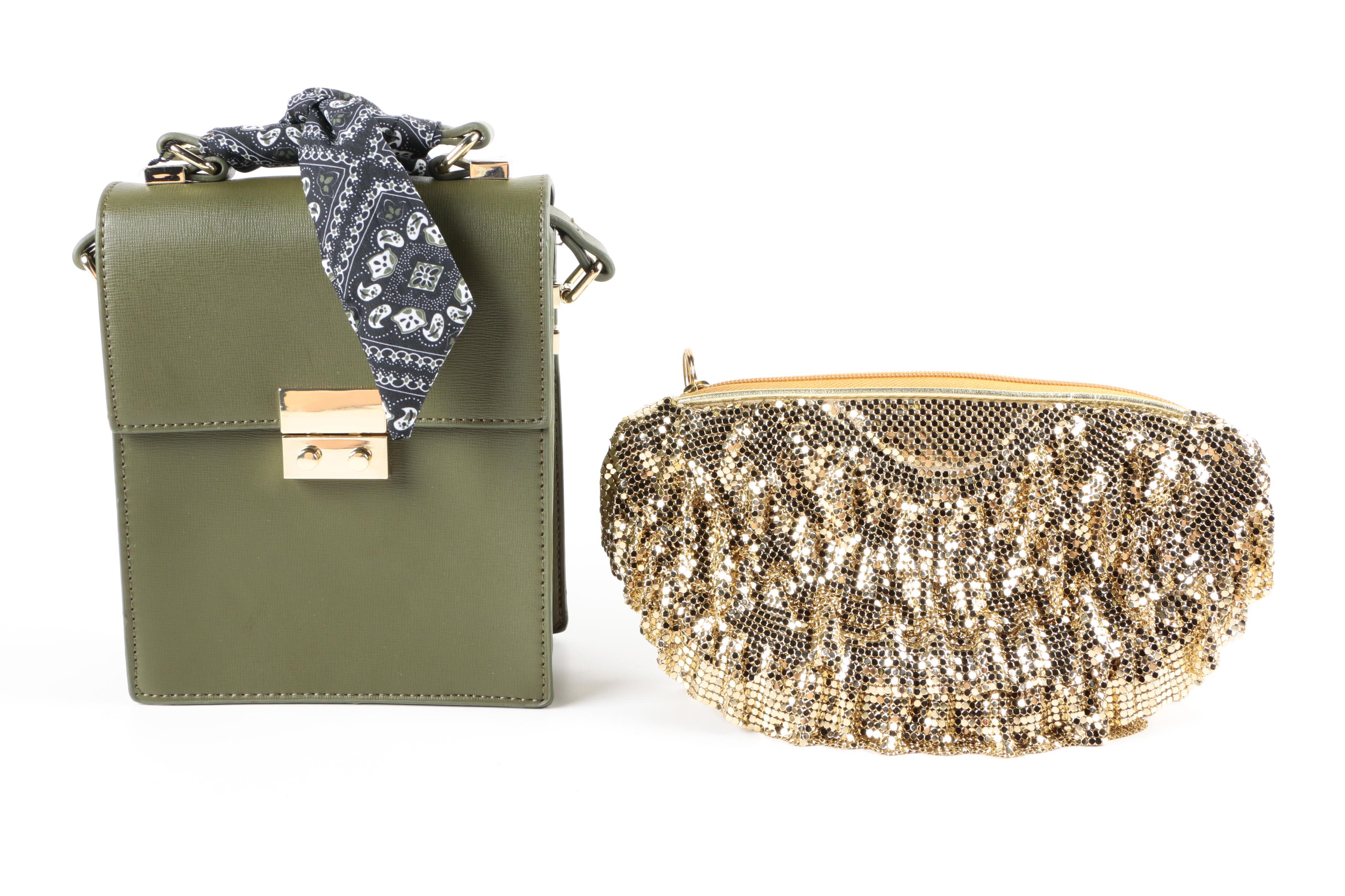 Assortment of Bags Including BCBG and Daniel Swarovski