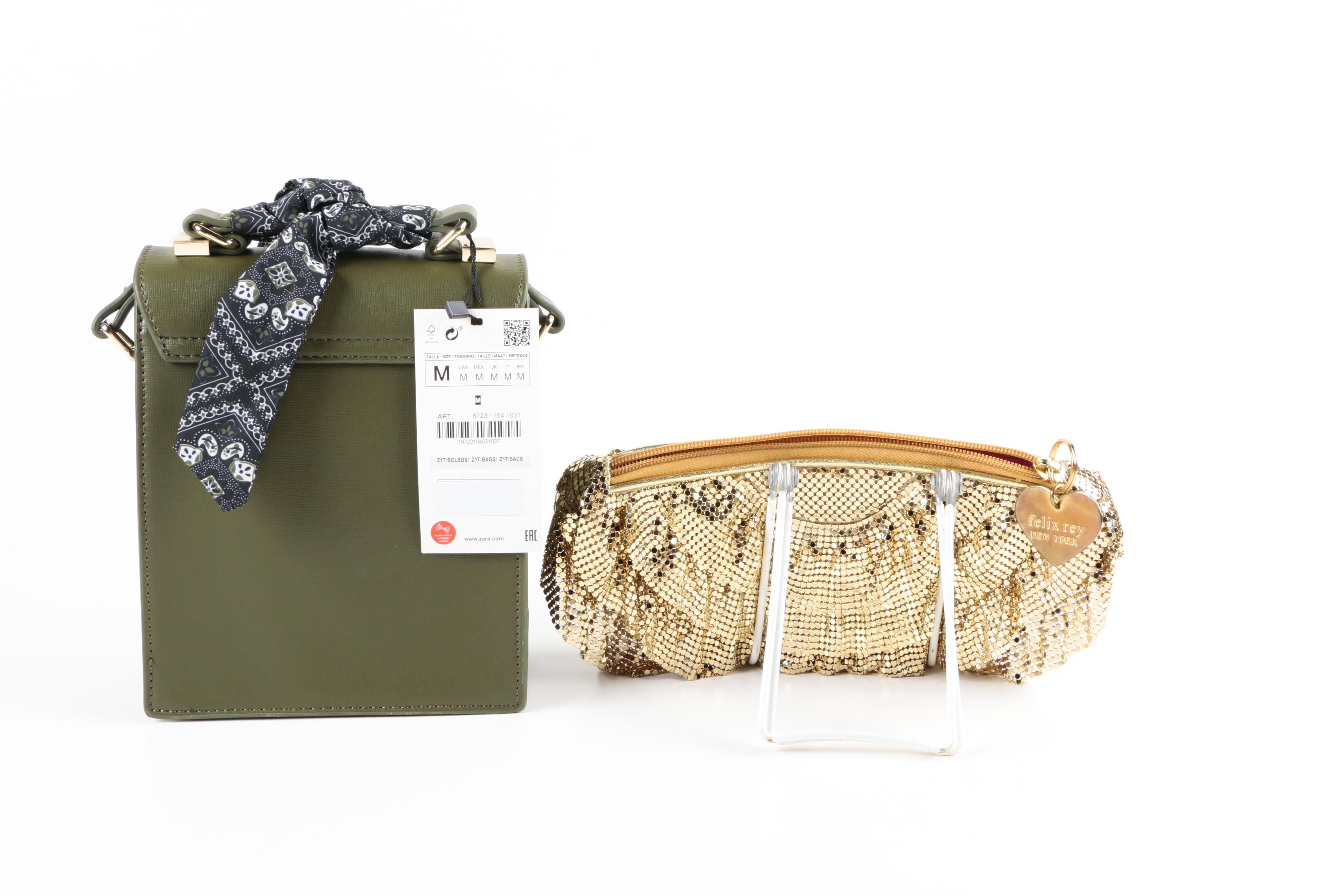 Assortment of Bags Including BCBG and Daniel Swarovski