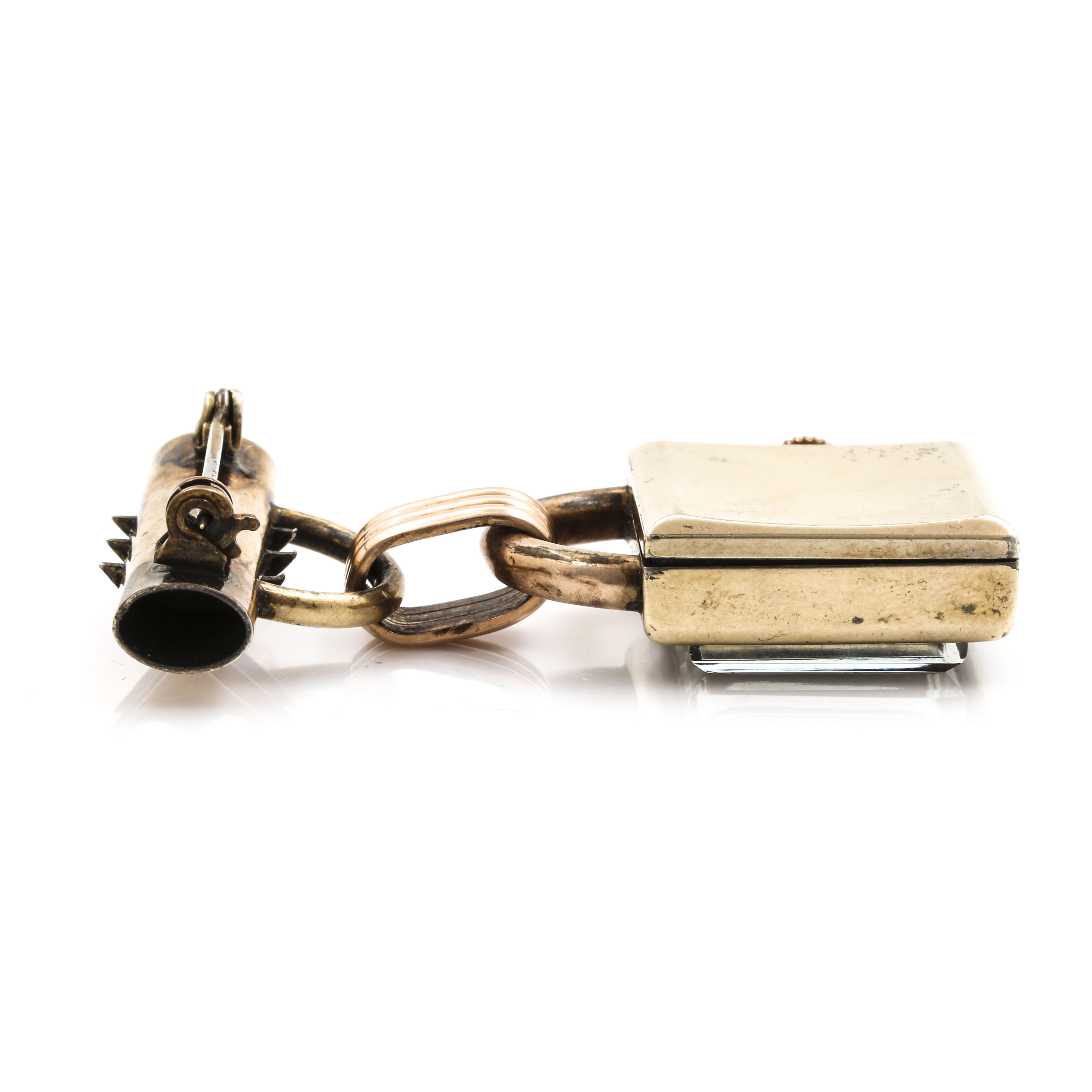 Crawford 12K Gold Plate Watch PIn