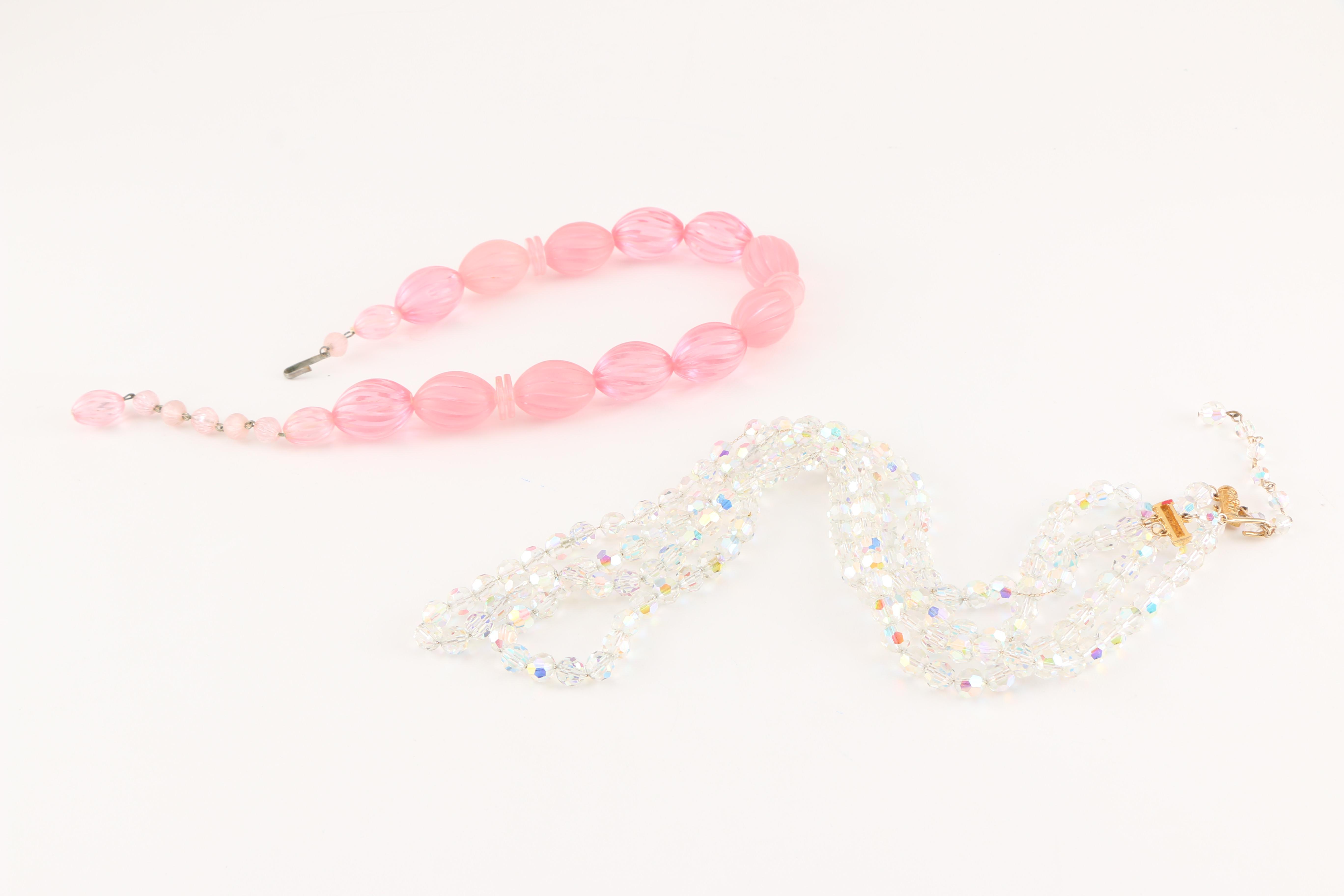 Collection of Vintage Costume Jewelry Including Trifari