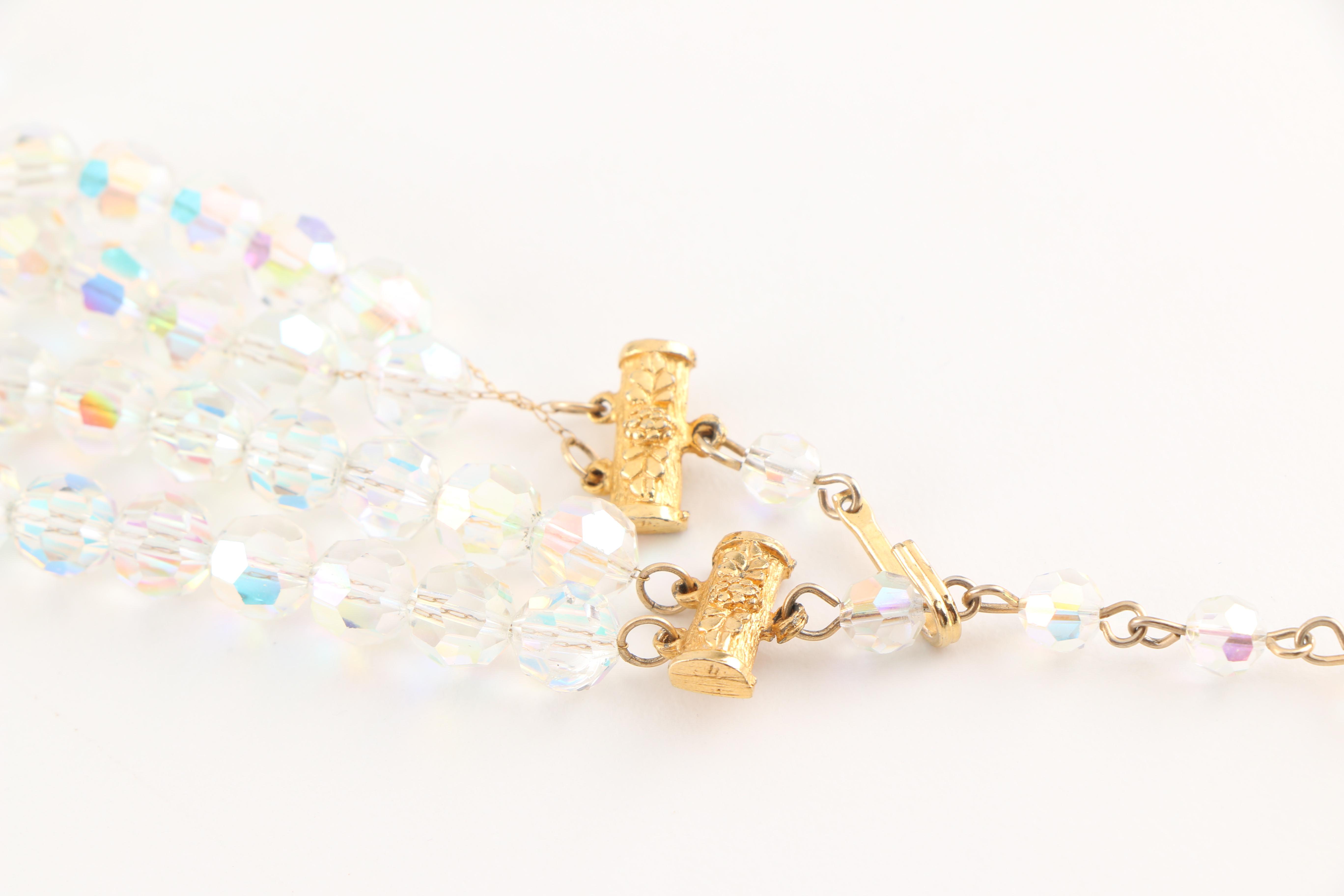 Collection of Vintage Costume Jewelry Including Trifari