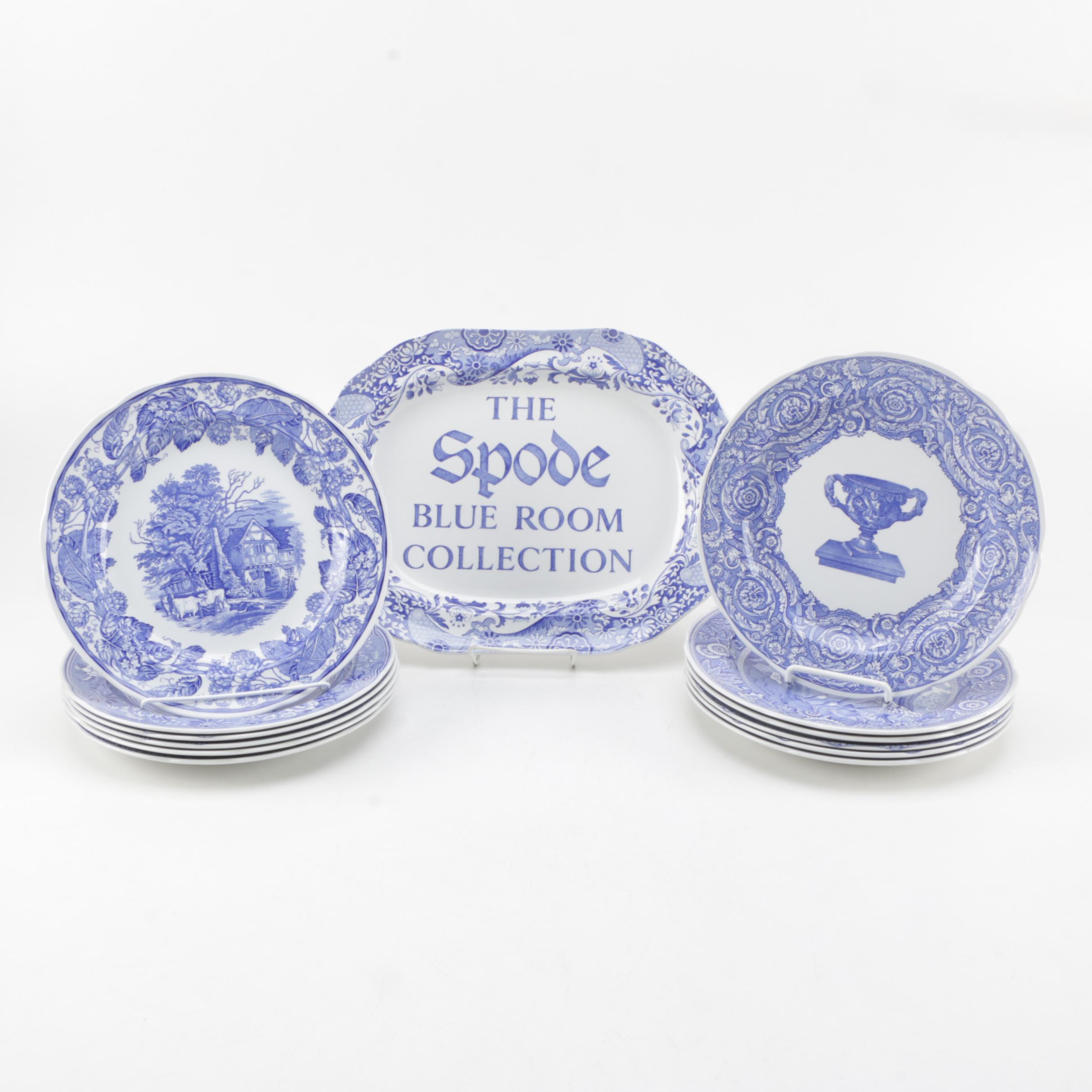"The Spode Blue Room Collection" Earthenware Plates