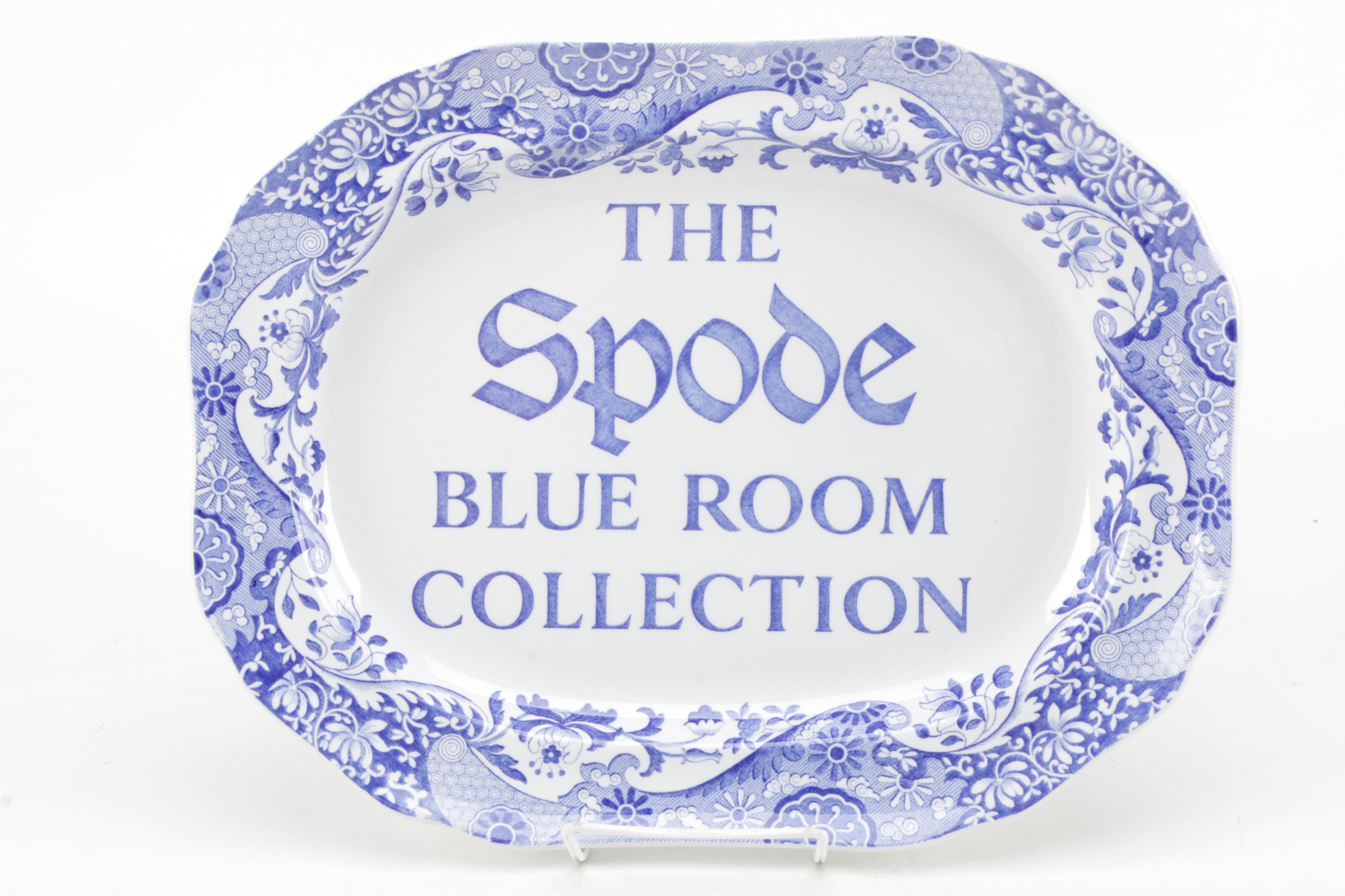 "The Spode Blue Room Collection" Earthenware Plates